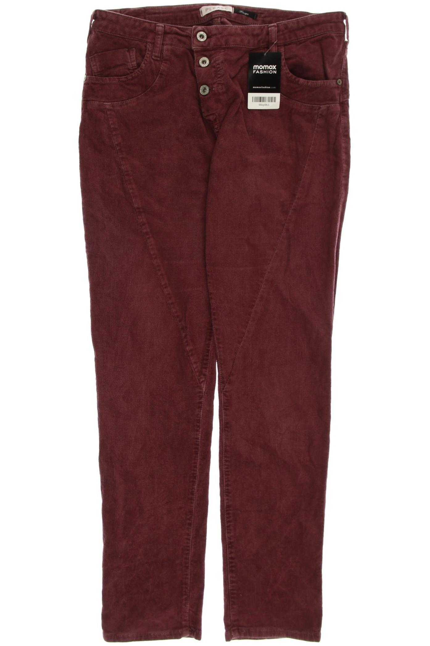 

Please Damen Stoffhose, bordeaux, Gr. 0