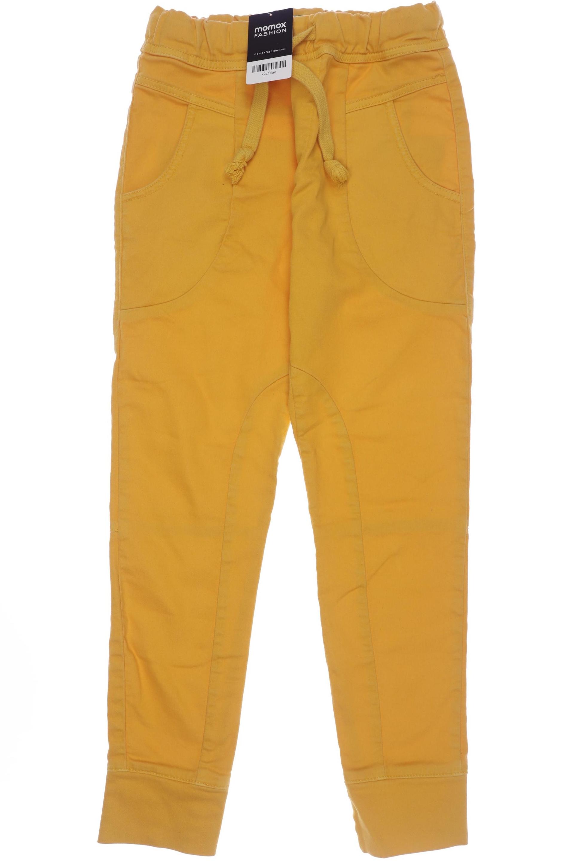 

Please Damen Stoffhose, gelb, Gr. 0