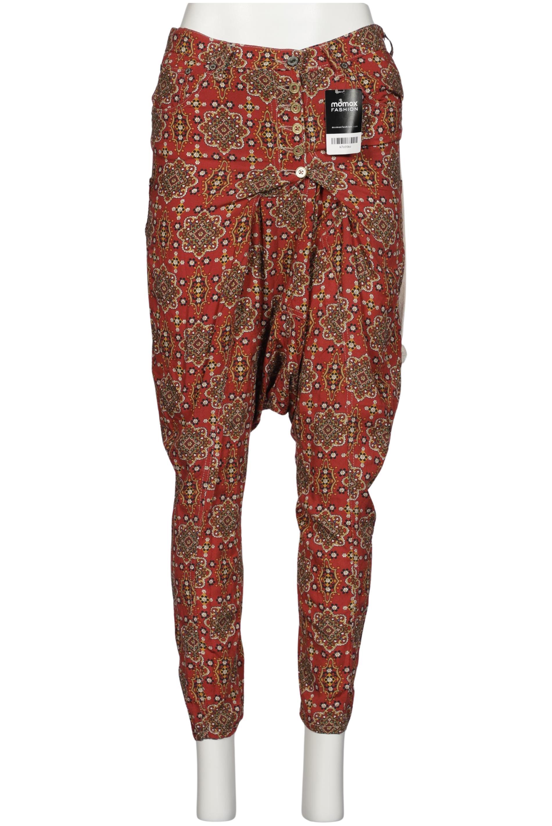 

Please Damen Stoffhose, rot, Gr. 0