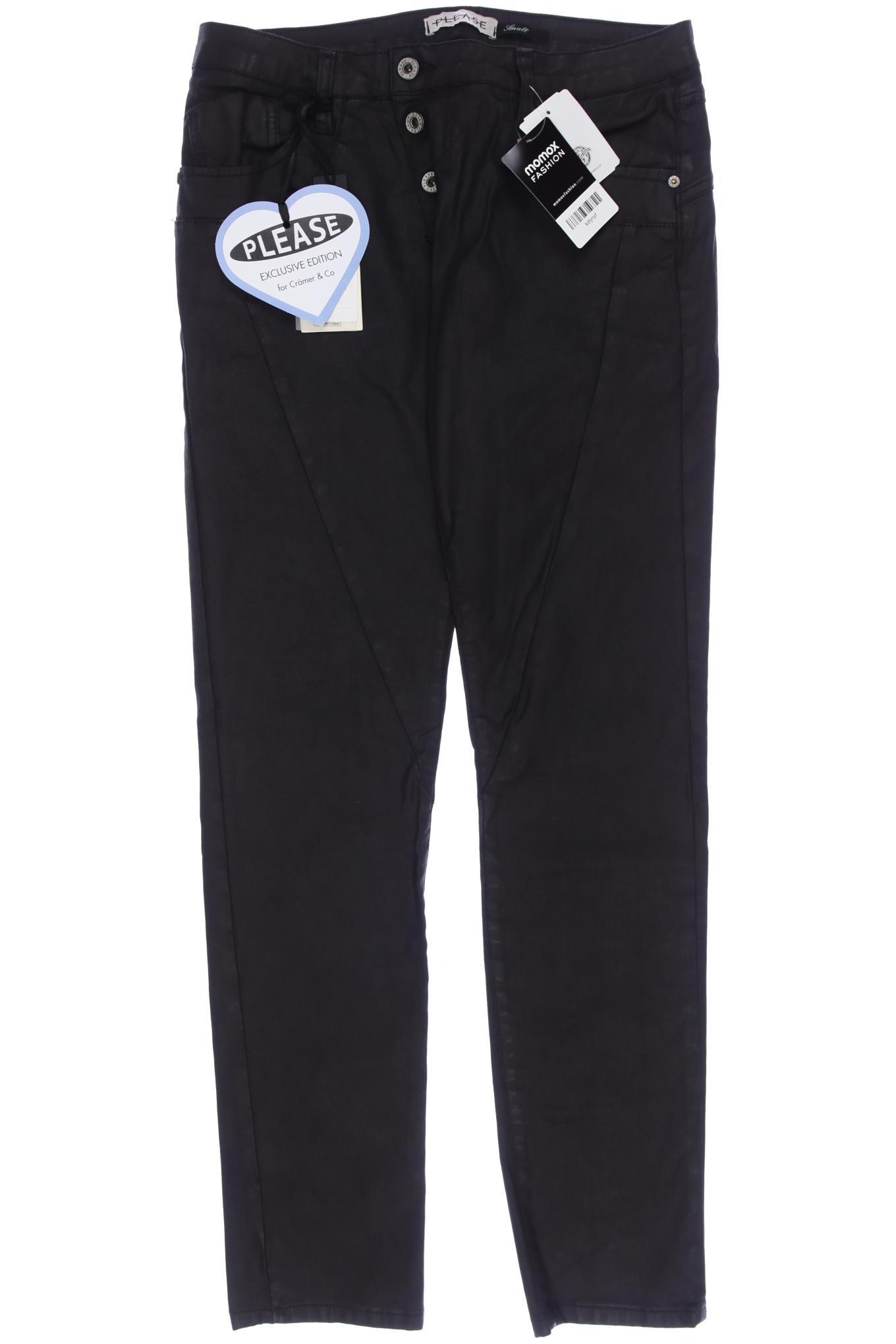 

Please Damen Stoffhose, schwarz, Gr. 0