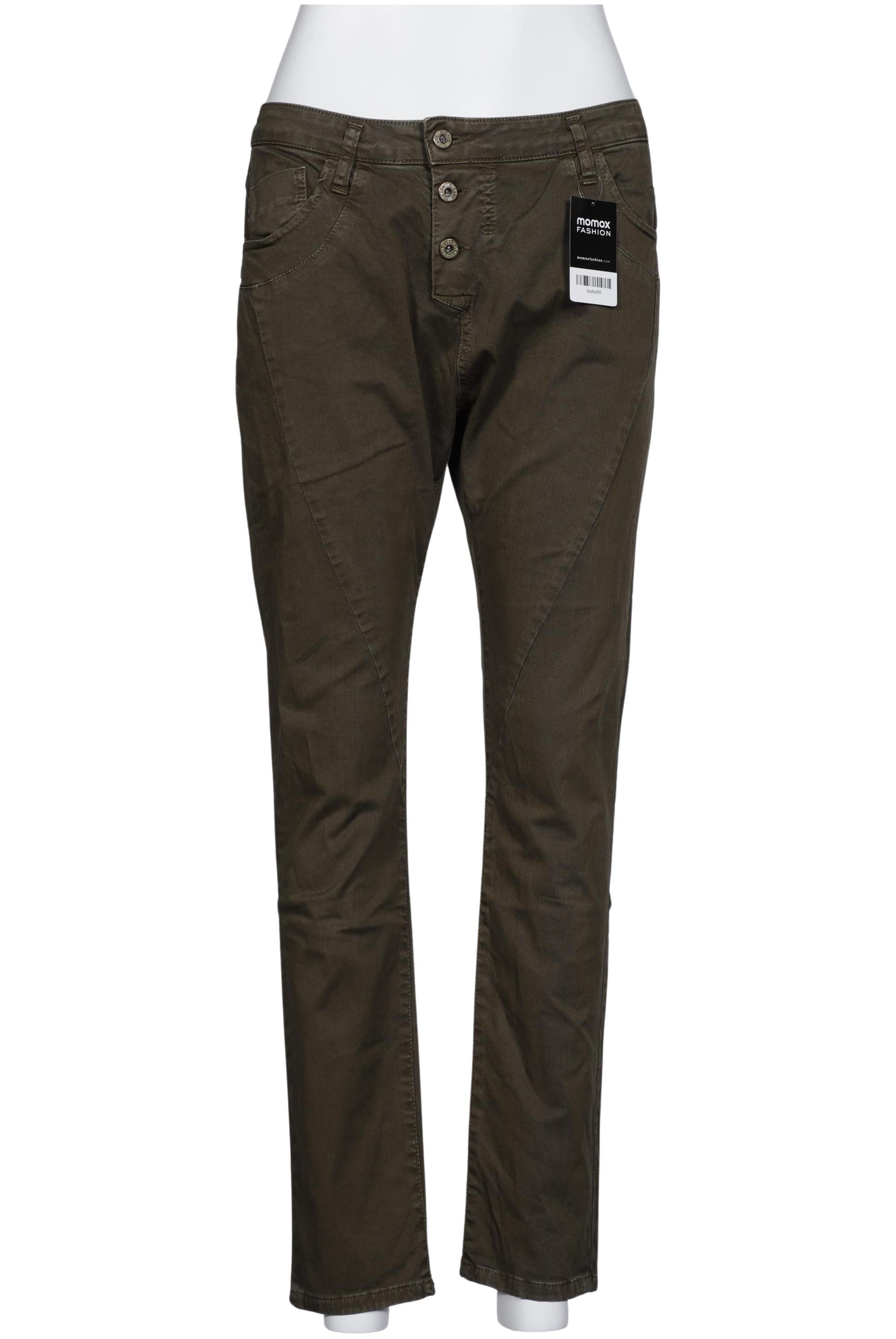 

Please Damen Stoffhose, grün, Gr. 0