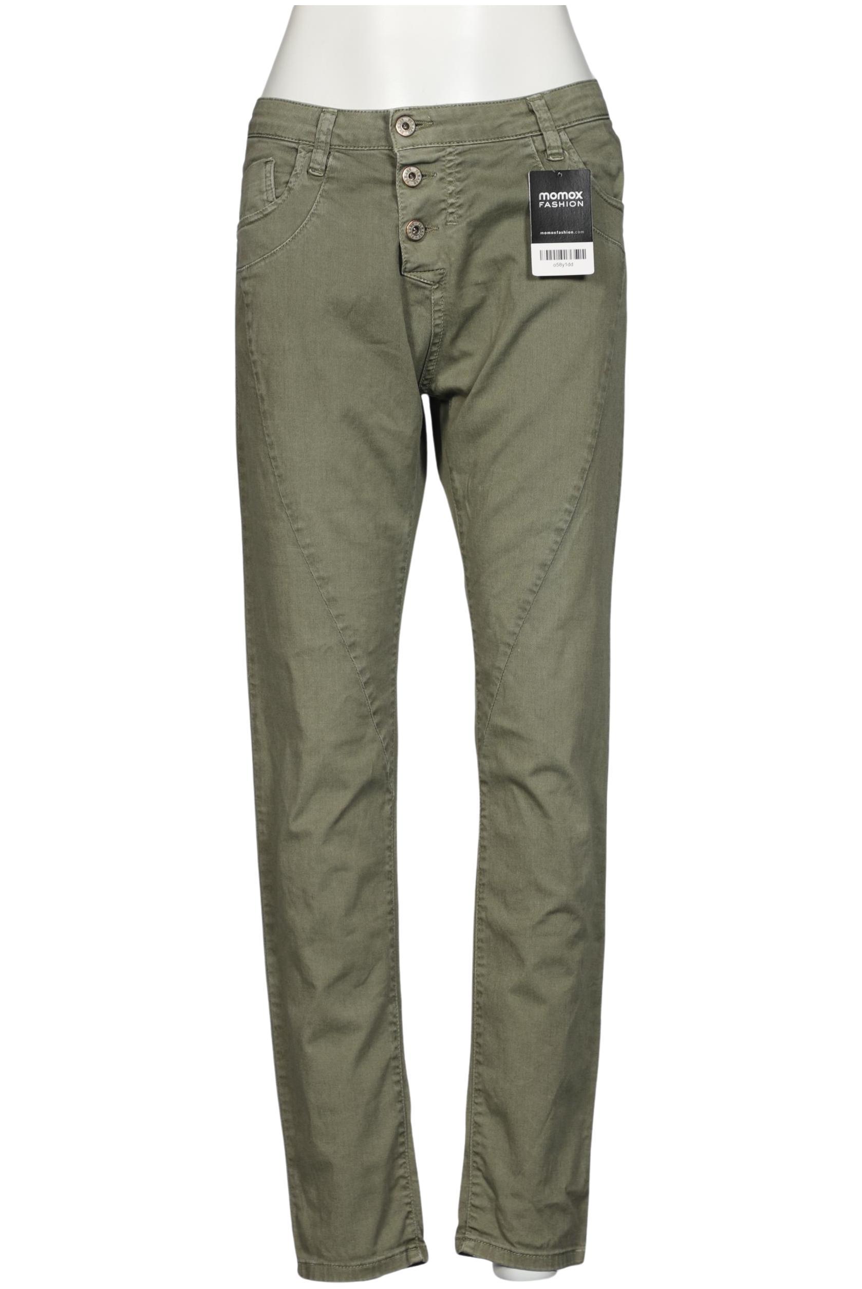 

Please Damen Stoffhose, grün, Gr. 0