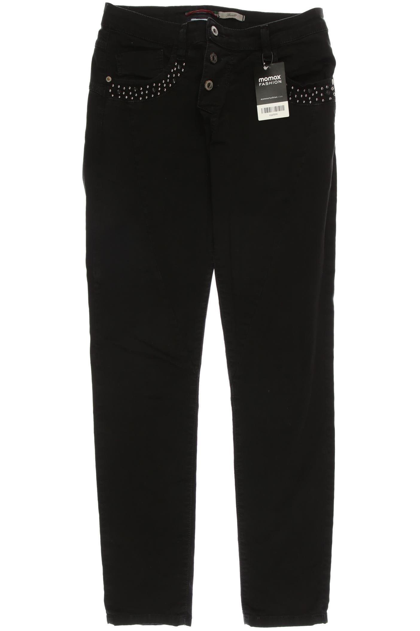 

PLEASE Damen Stoffhose, schwarz