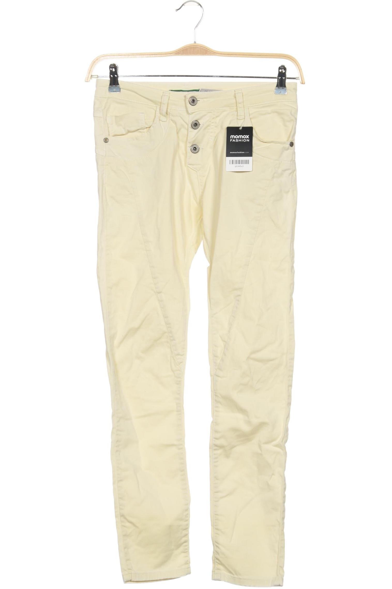 

Please Damen Stoffhose, cremeweiß, Gr. 0
