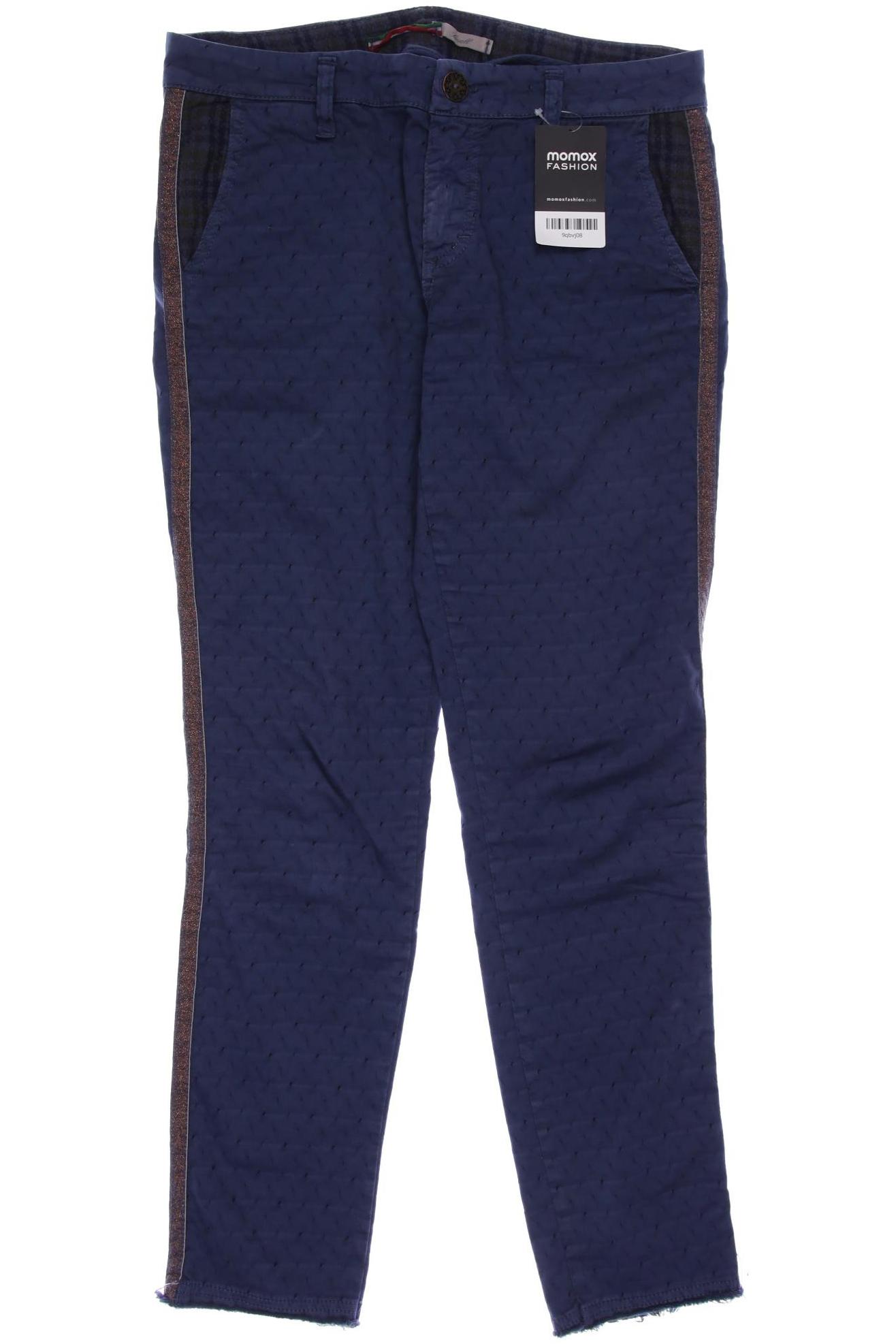 

Please Damen Stoffhose, blau, Gr. 0