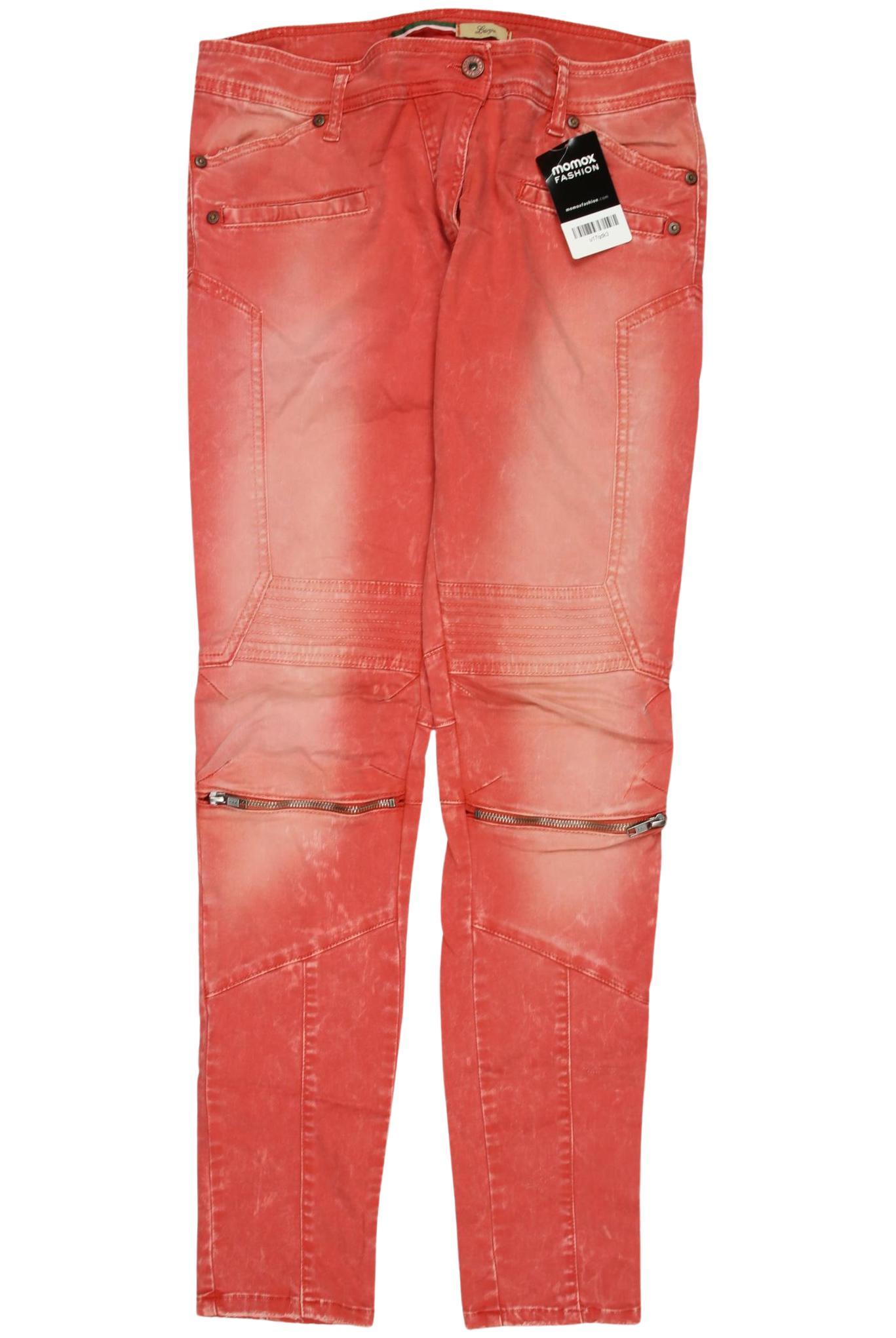 

Please Damen Stoffhose, rot, Gr. 0