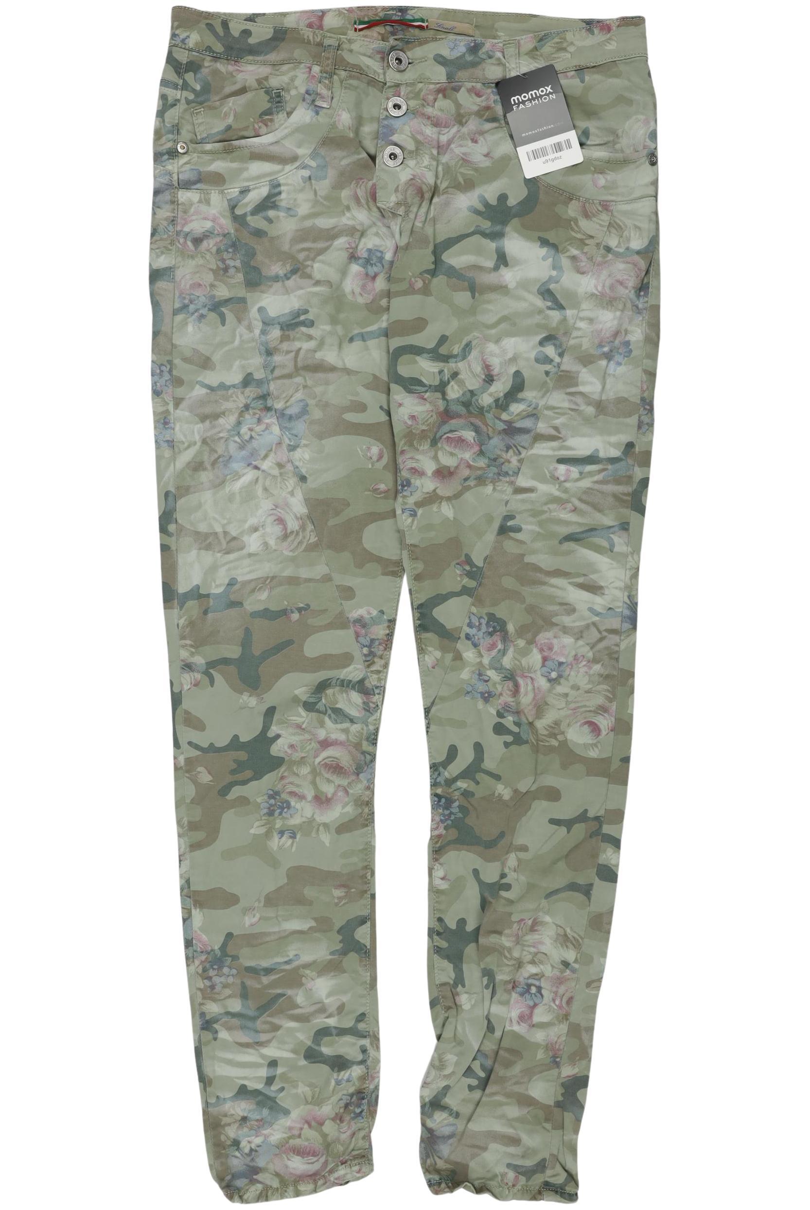 

Please Damen Stoffhose, grün, Gr. 0