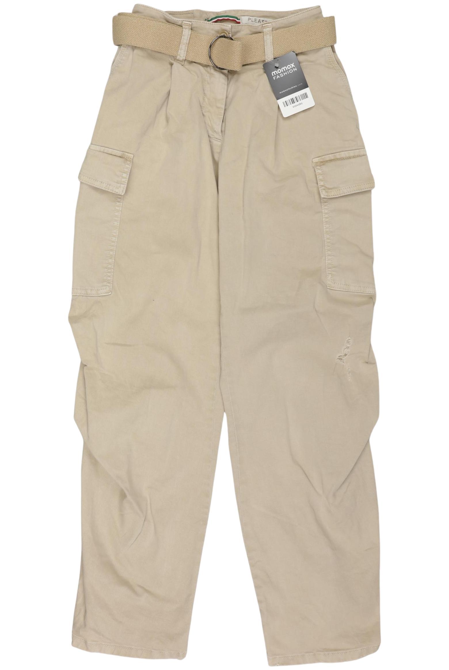 

Please Damen Stoffhose, beige, Gr. 0