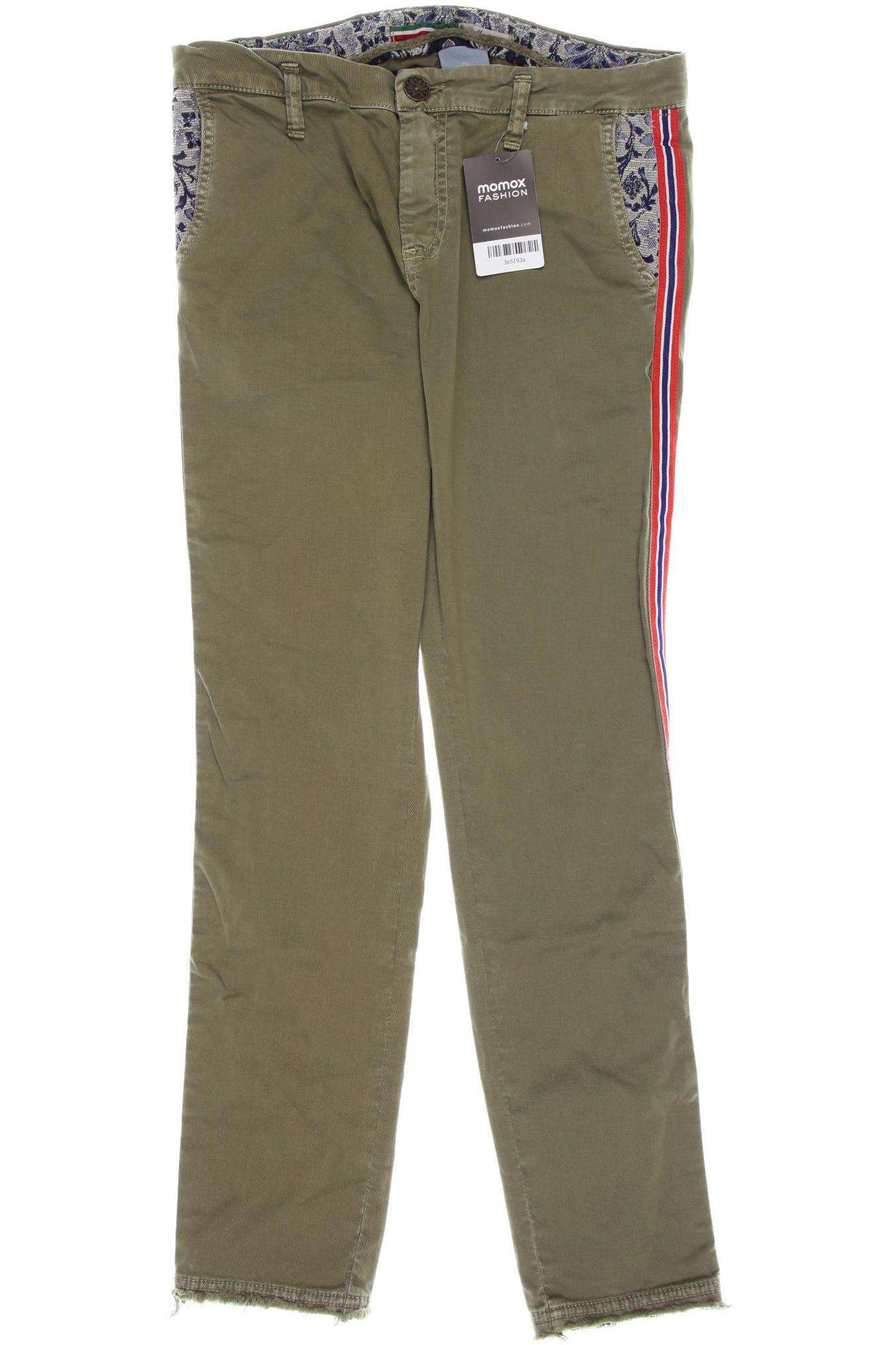 

Please Damen Stoffhose, grün, Gr. 0