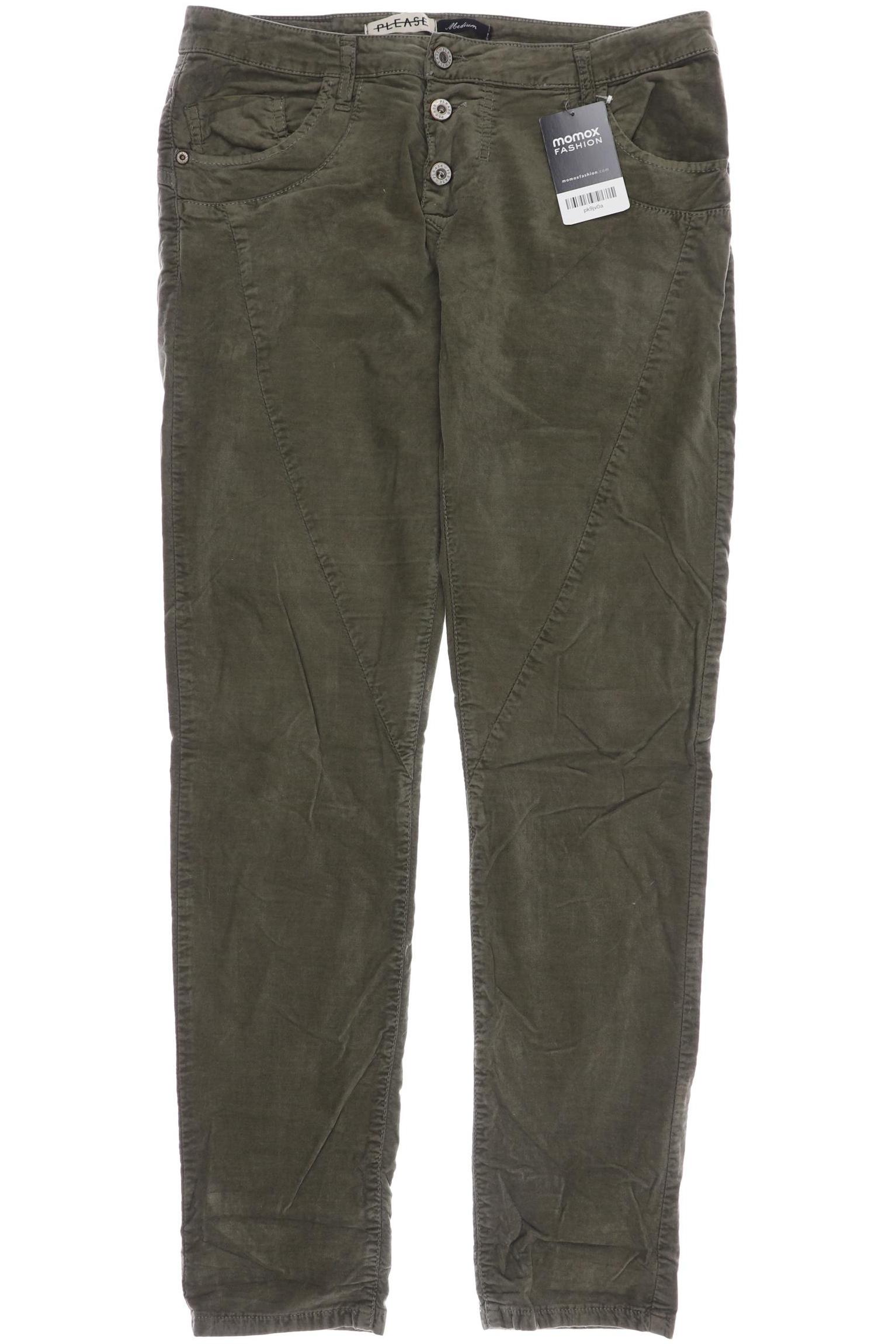 

Please Damen Stoffhose, grün, Gr. 0