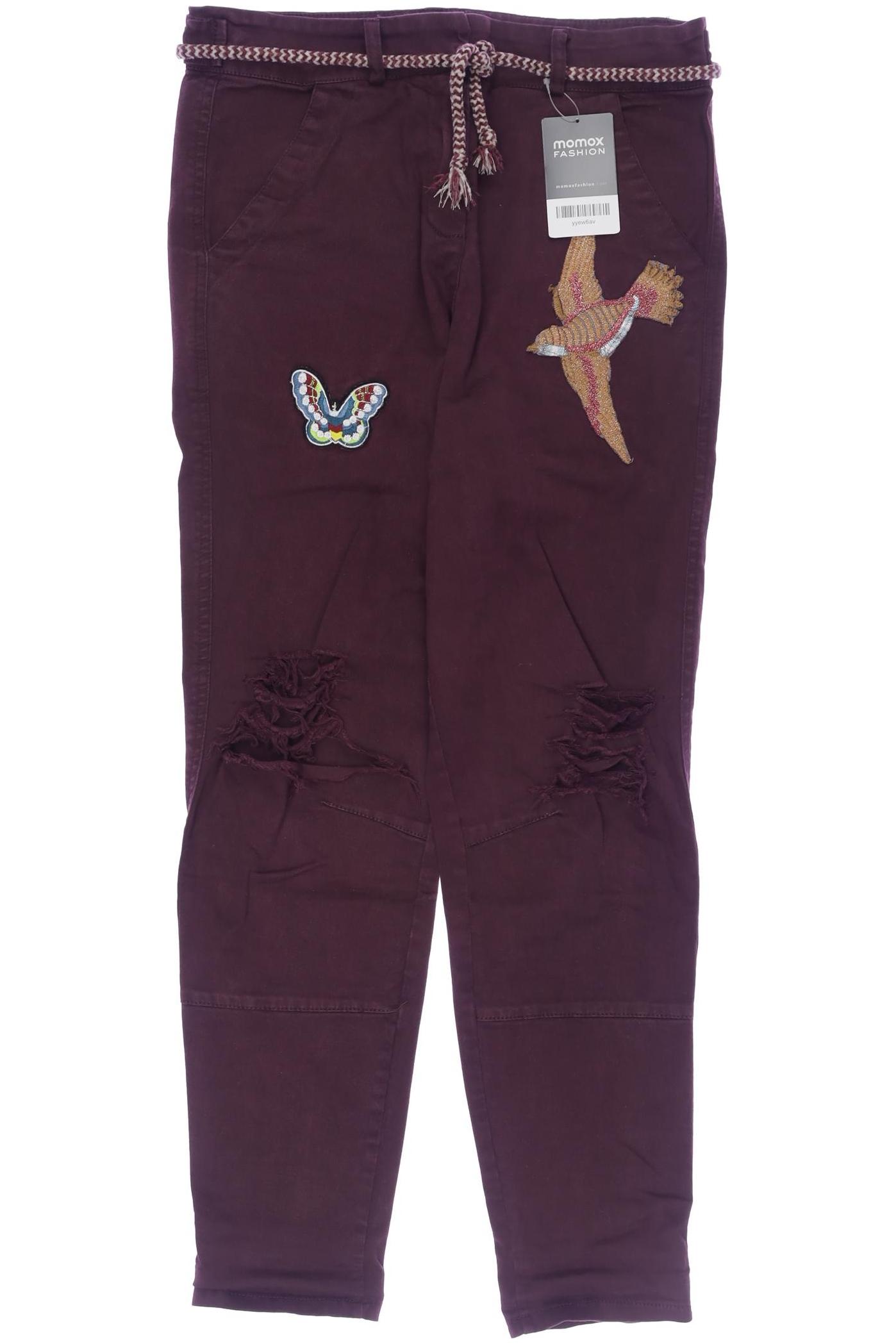 

Please Damen Stoffhose, bordeaux, Gr. 0
