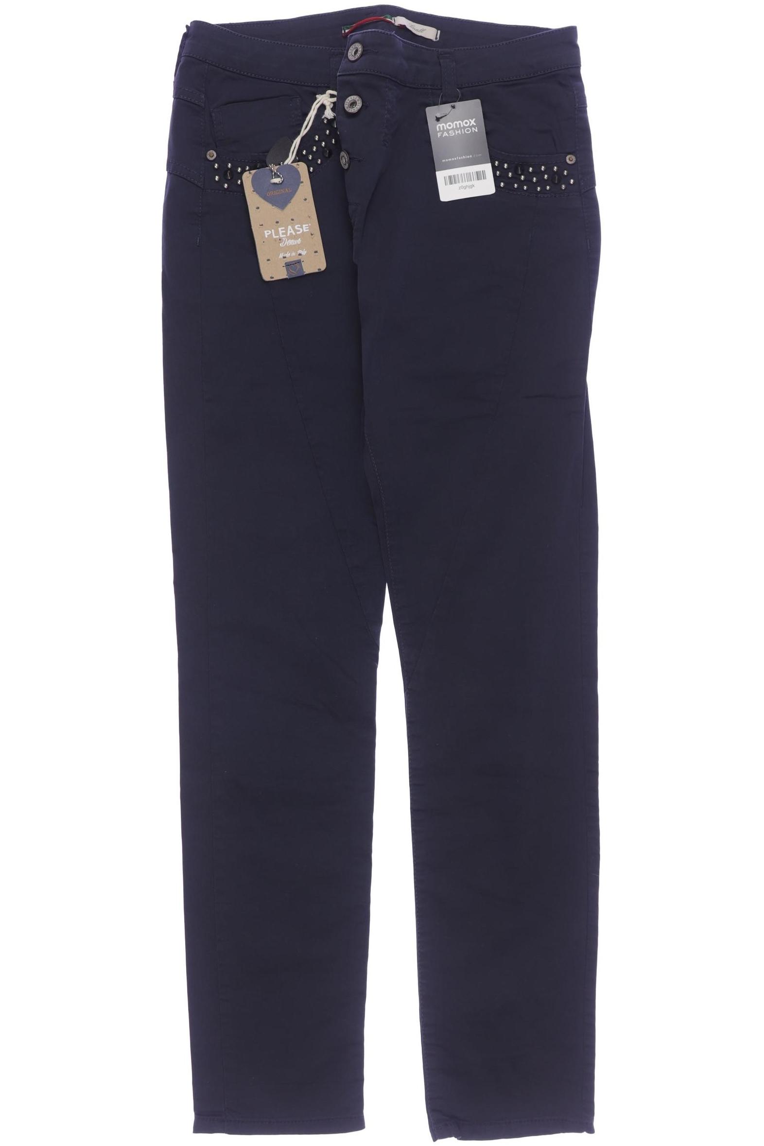 

Please Damen Stoffhose, marineblau, Gr. 0