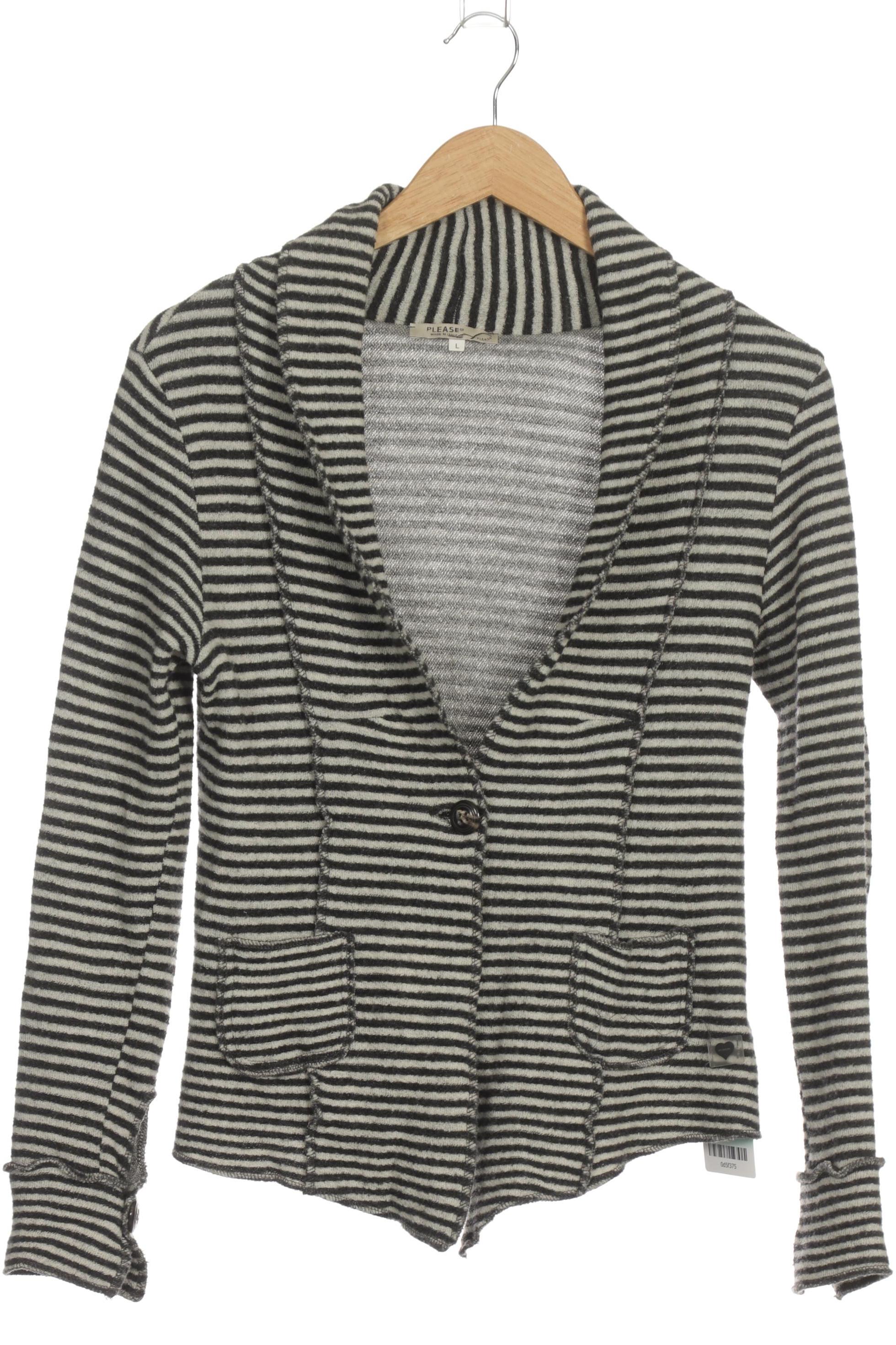 

Please Damen Strickjacke, grau, Gr. 42