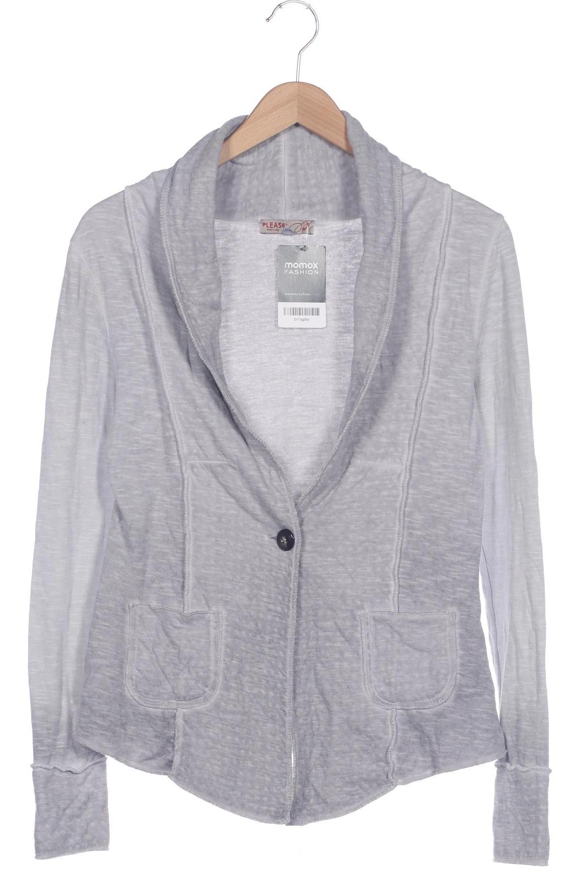 

Please Damen Strickjacke, grau, Gr. 36
