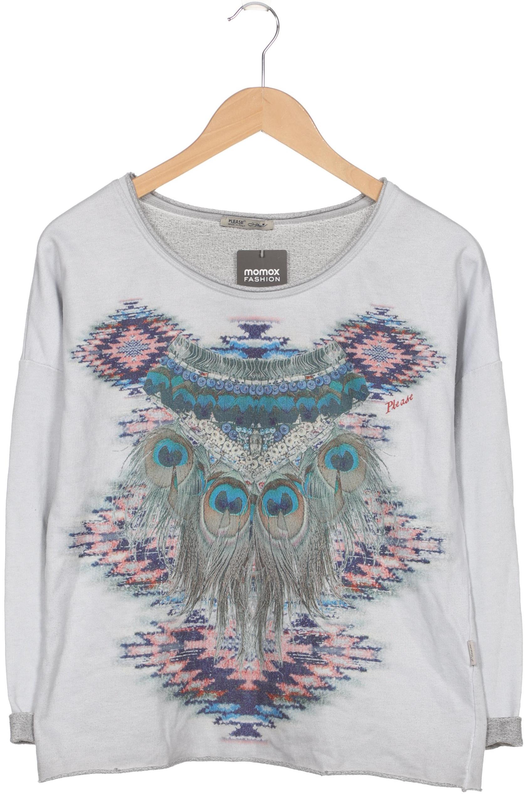

Please Damen Sweatshirt, grau, Gr. 42