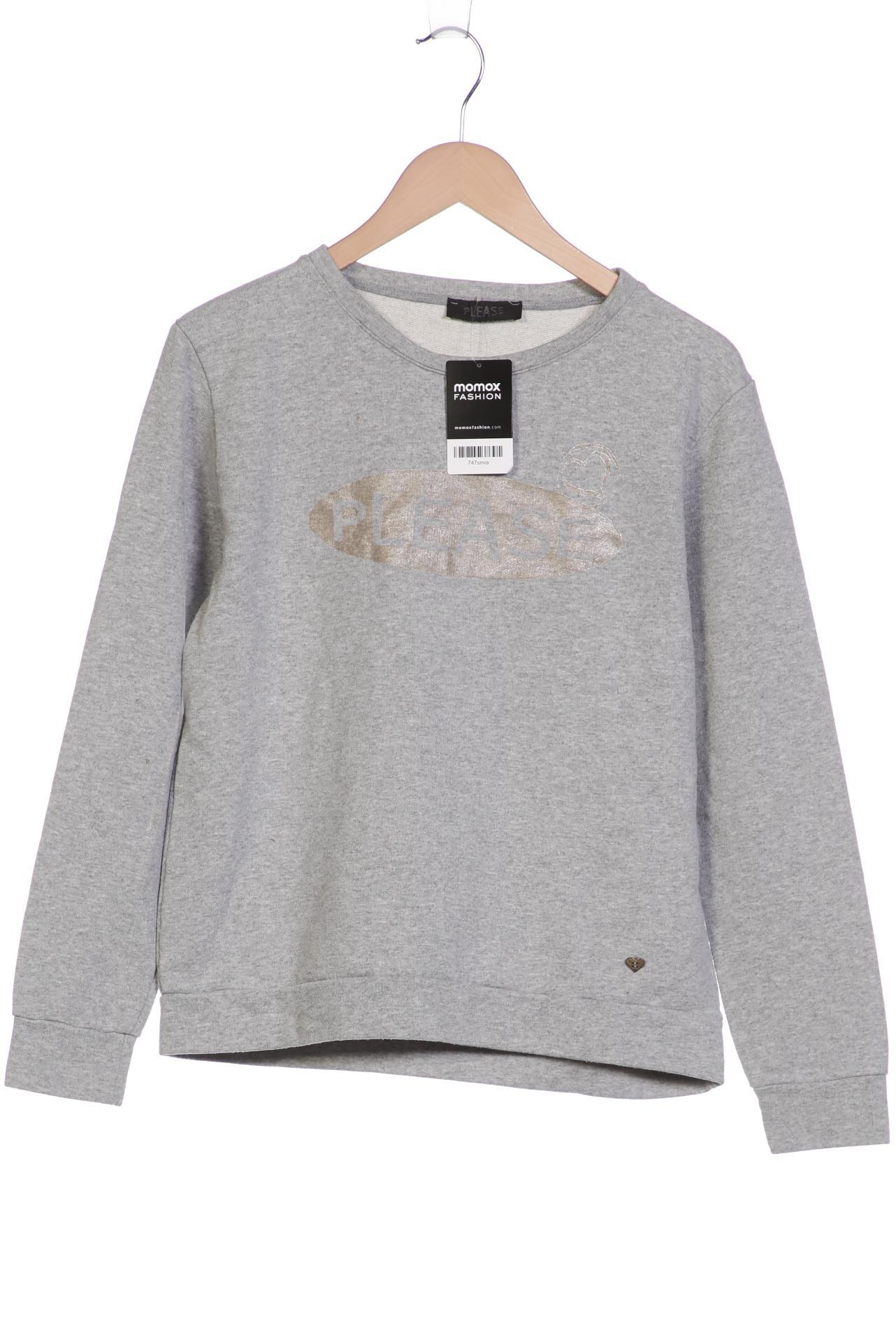 

Please Damen Sweatshirt, grau, Gr. 38