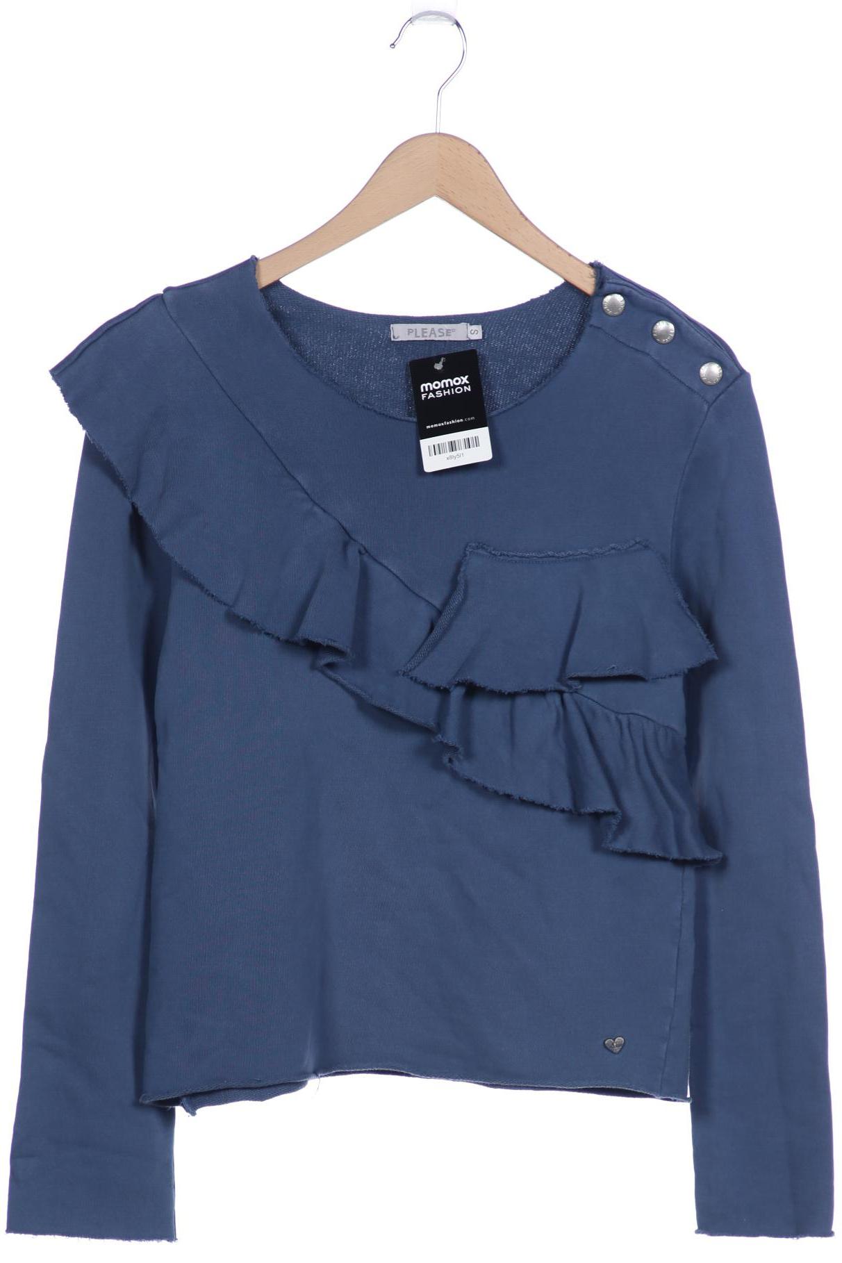 

Please Damen Sweatshirt, blau, Gr. 36