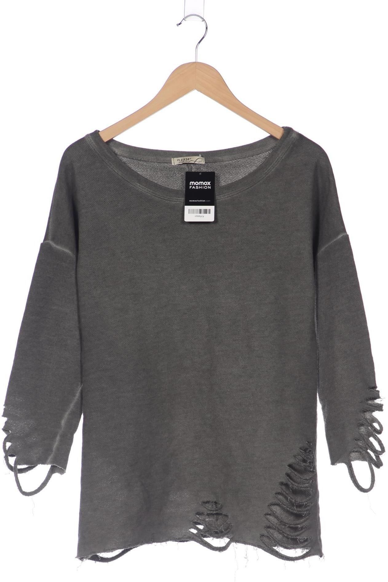 

Please Damen Sweatshirt, grau, Gr. 36
