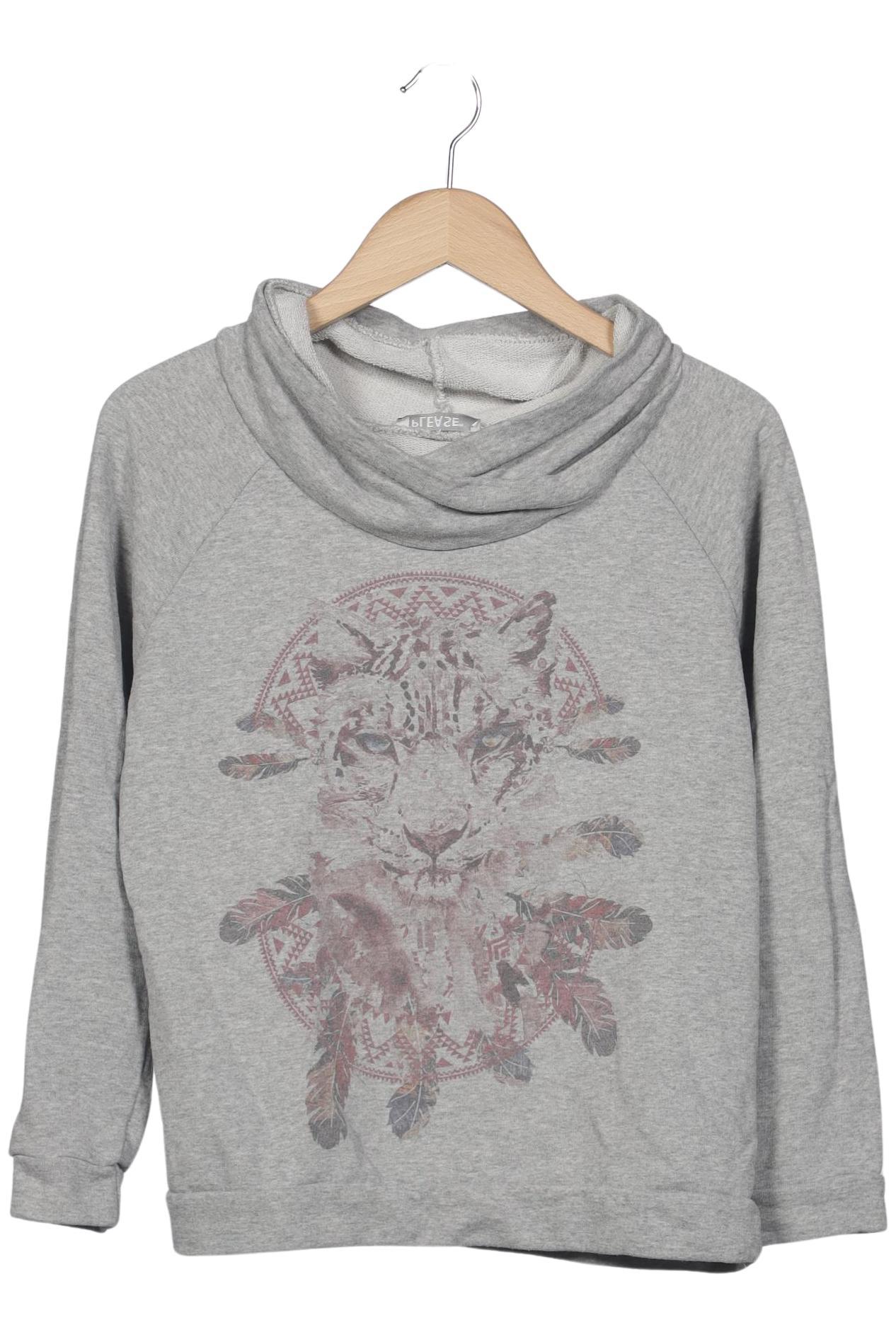 

Please Damen Sweatshirt, grau, Gr. 36