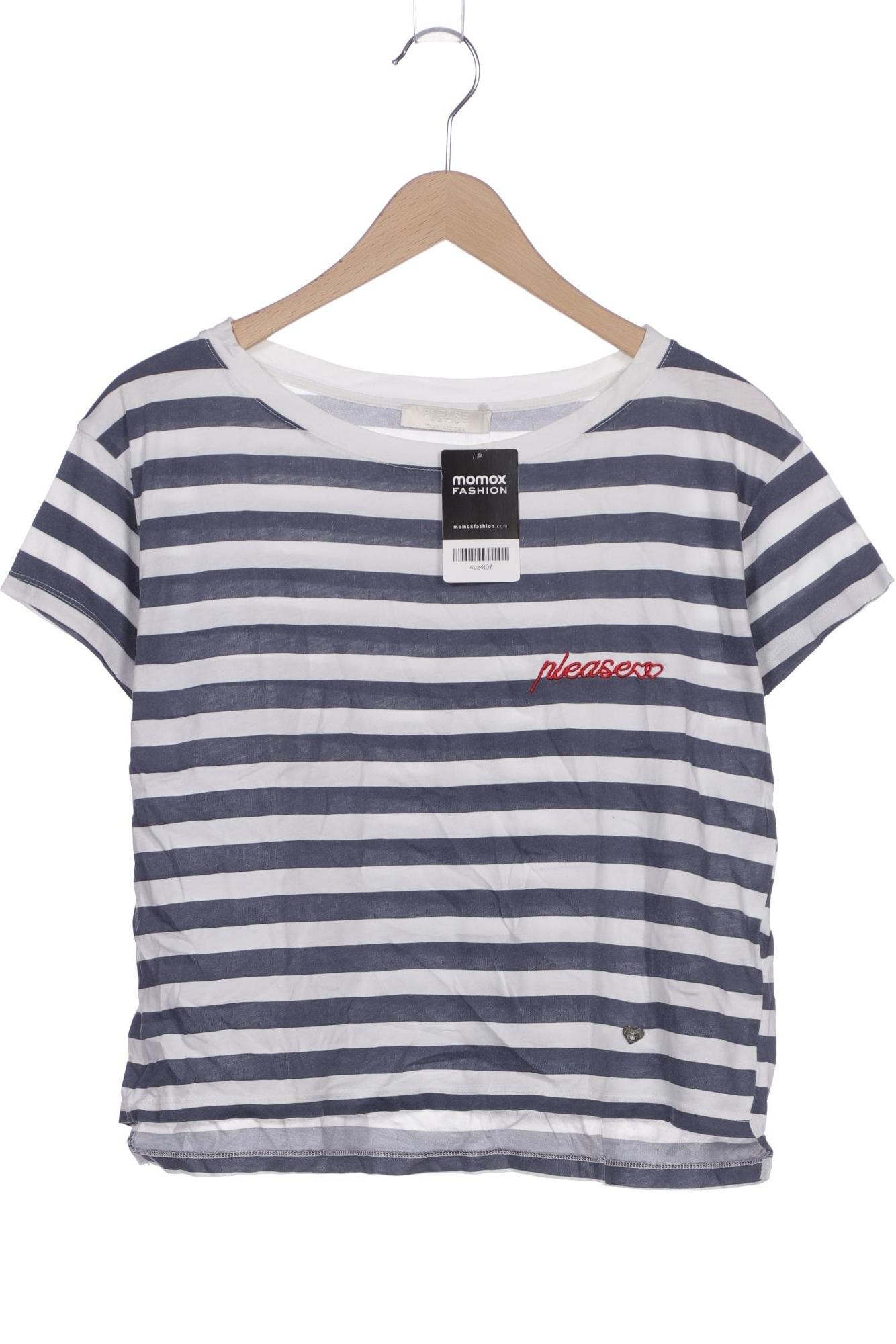 

Please Damen T-Shirt, blau, Gr. 38