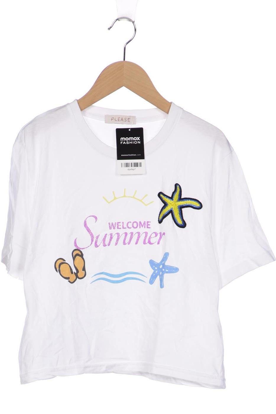 

PLEASE Damen T-Shirt, weiß