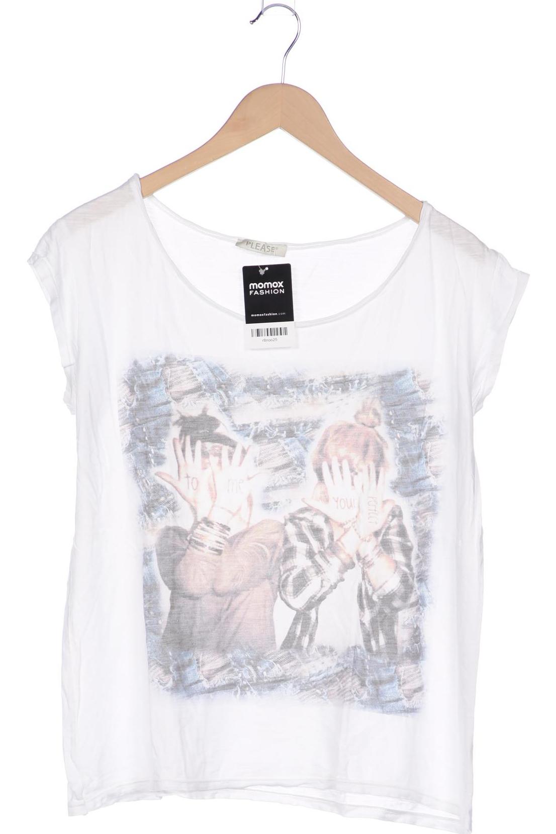 

Please Damen T-Shirt, weiß, Gr. 42