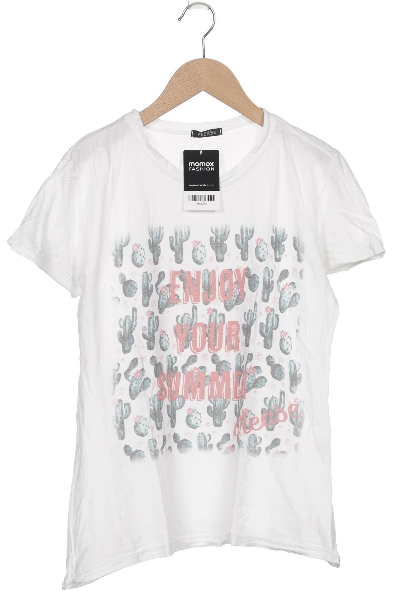 

Please Damen T-Shirt, weiß, Gr. 38