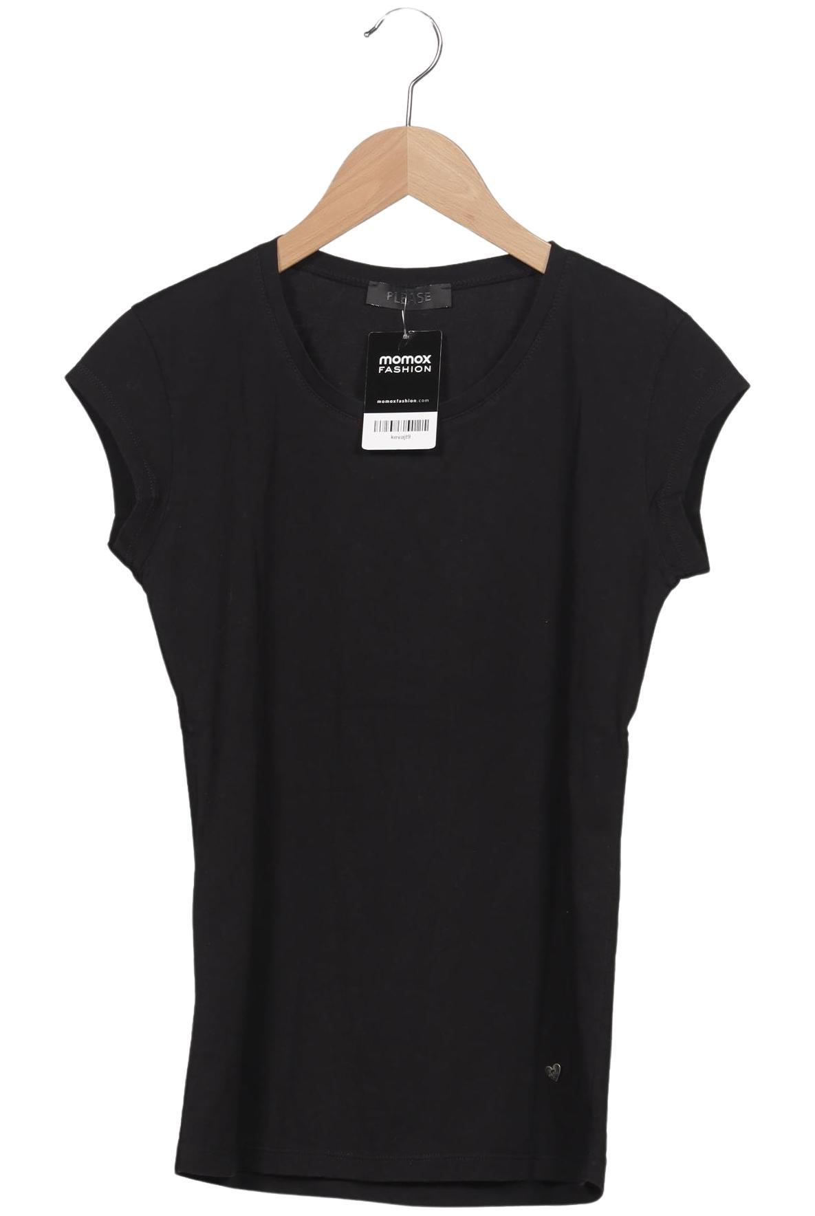 

Please Damen T-Shirt, schwarz, Gr. 38