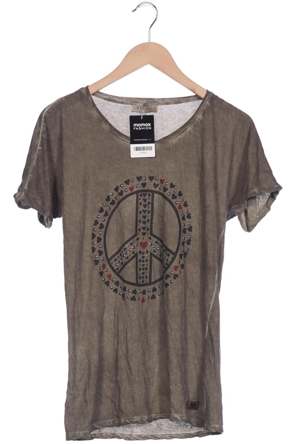 

Please Damen T-Shirt, grün, Gr. 38