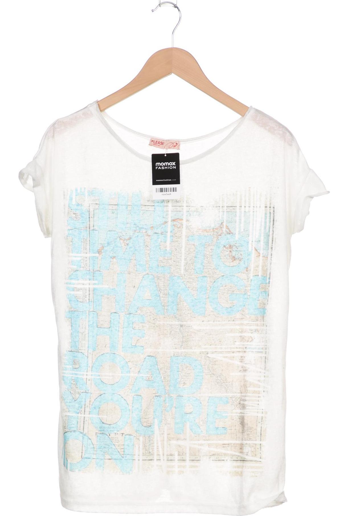 

PLEASE Damen T-Shirt, weiß