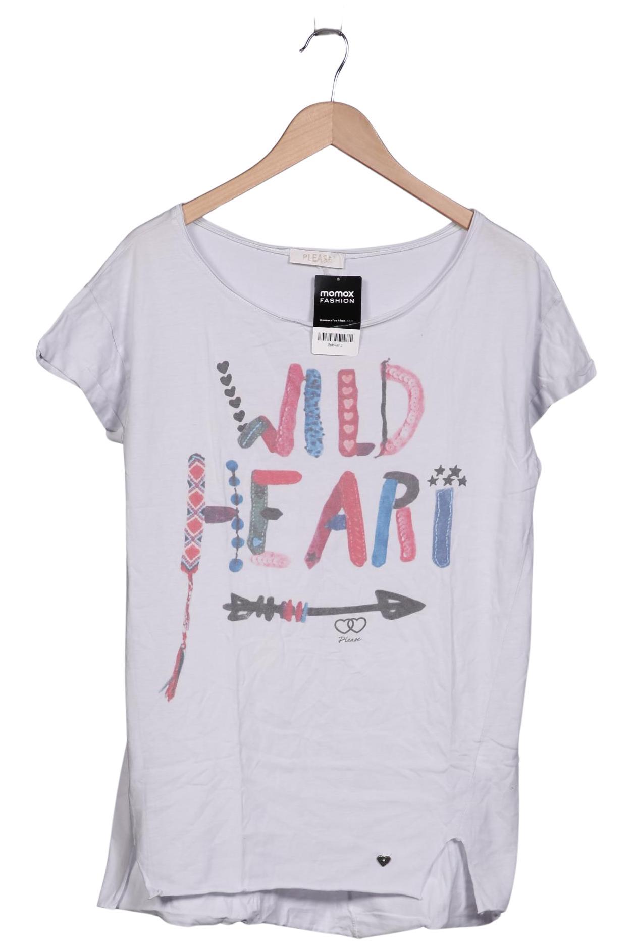 

Please Damen T-Shirt, hellblau, Gr. 42