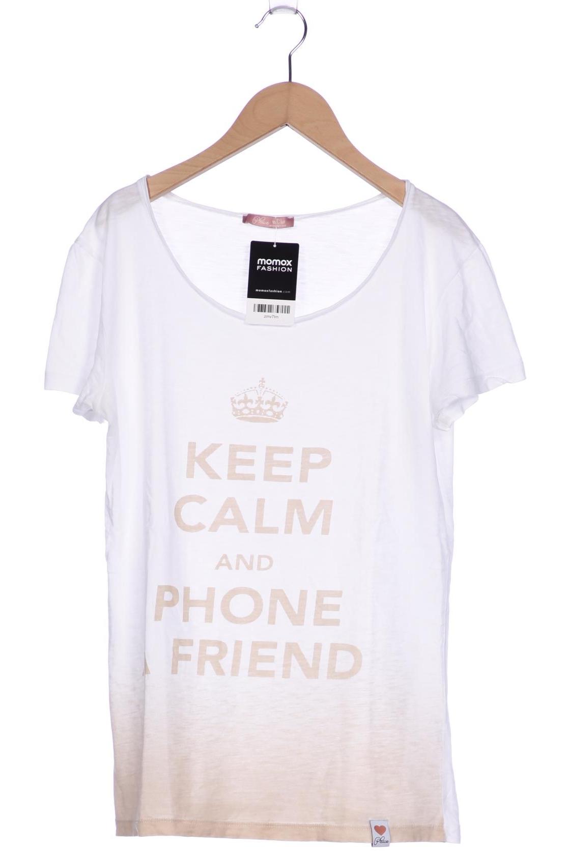 

Please Damen T-Shirt, weiß, Gr. 38