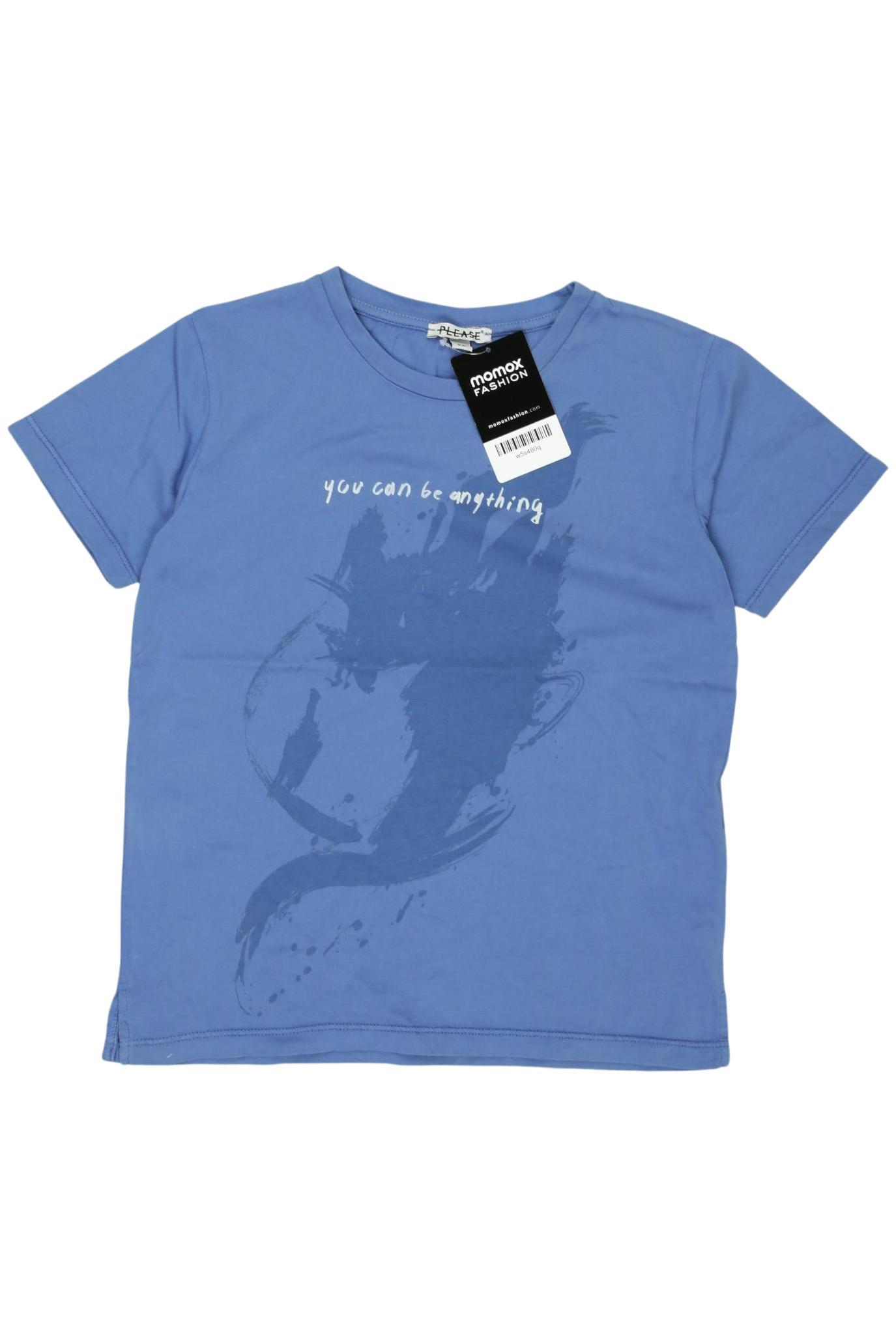 

Please Herren T-Shirt, blau, Gr. 128