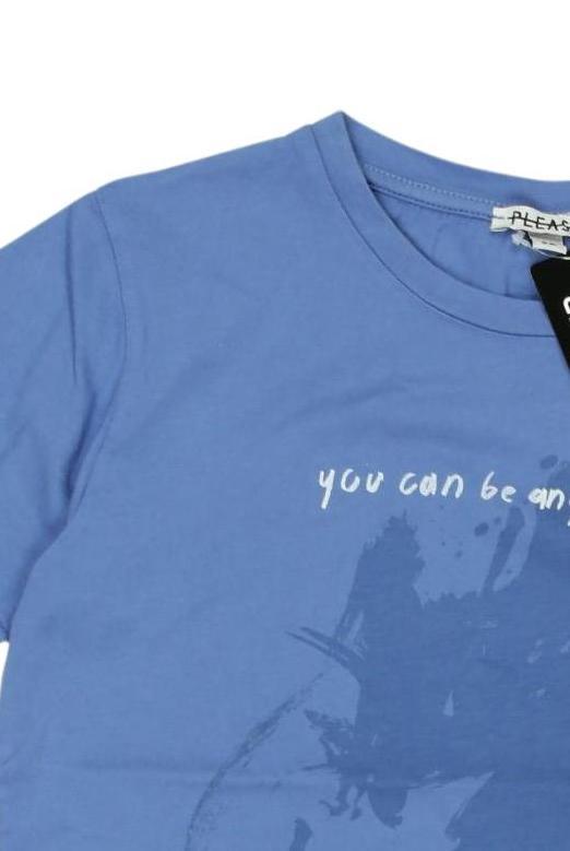 Thumbnail - Please Jungen T-Shirt, blau, Gr. 128