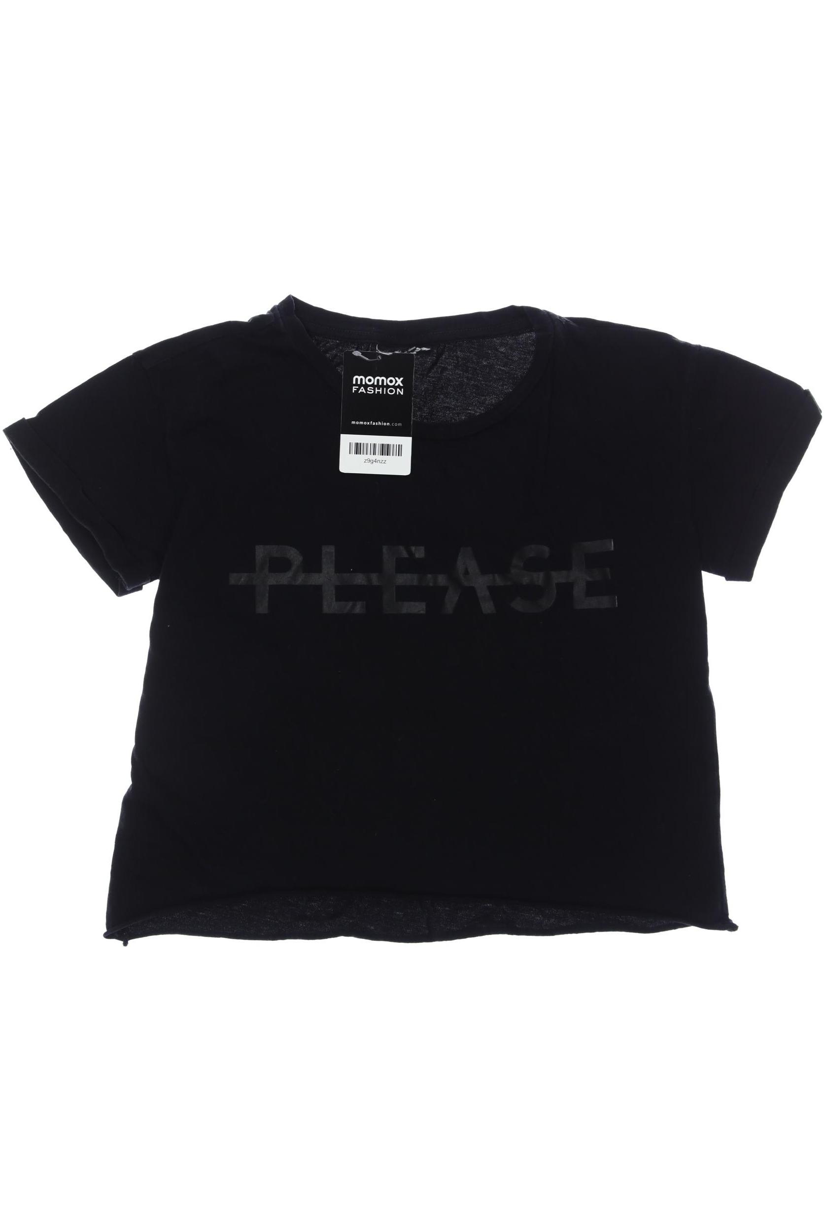 

Please Damen T-Shirt, schwarz, Gr. 152