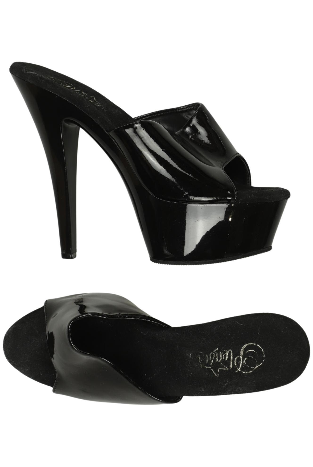 

Pleaser Damen Pumps, schwarz, Gr. 38.5