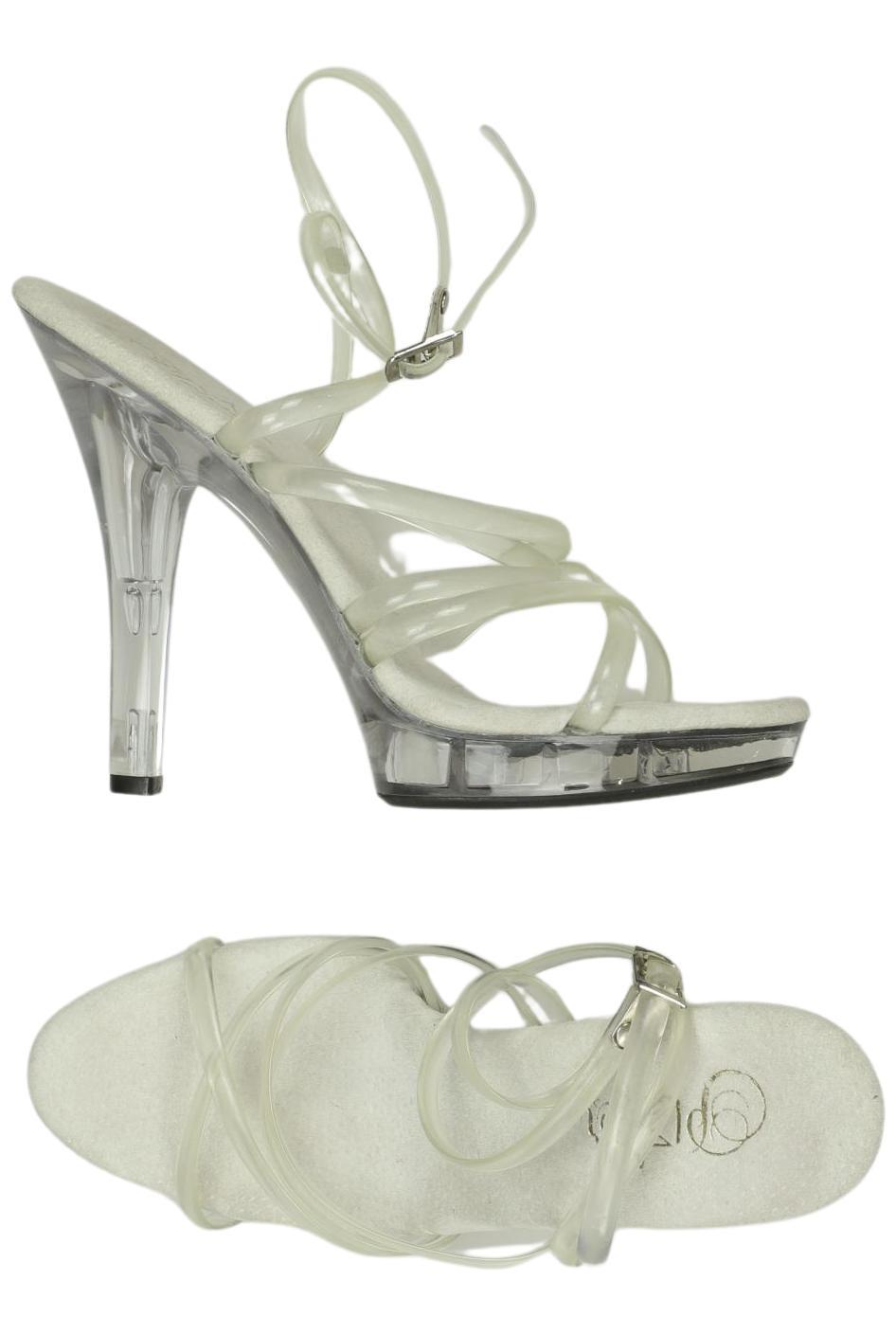 

Pleaser Damen Sandale, weiß, Gr. 8