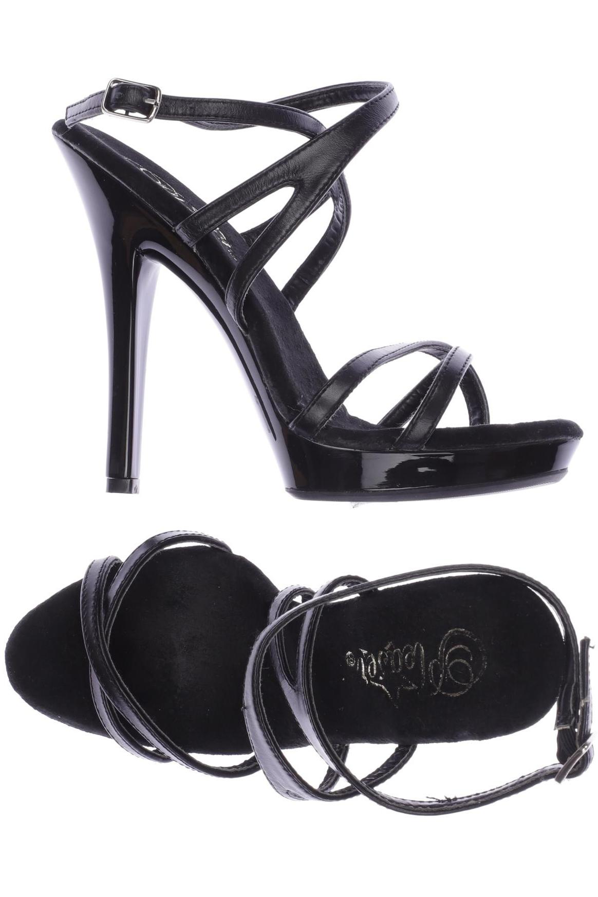 

Pleaser Damen Sandale, schwarz, Gr. 5