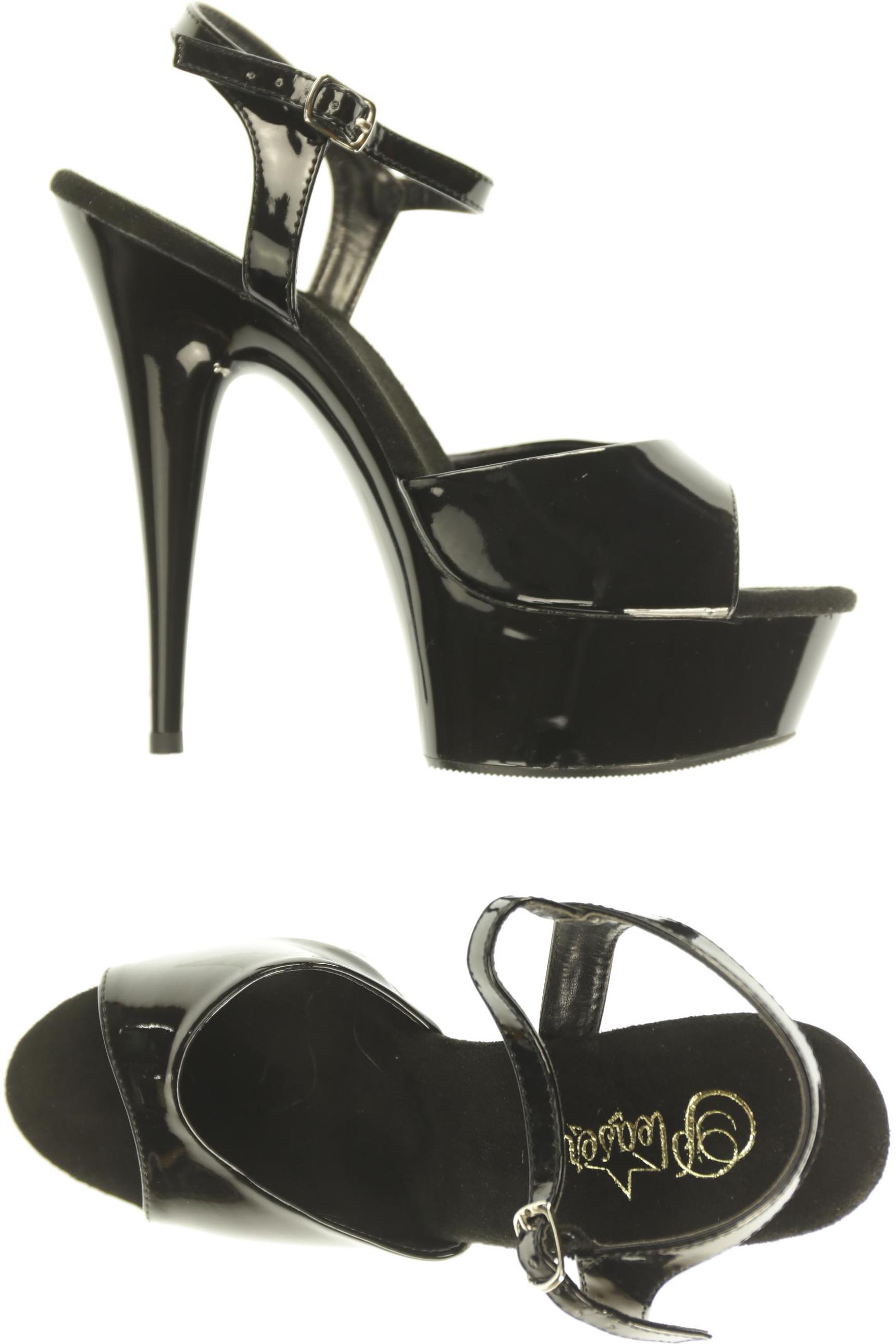 

Pleaser Damen Sandale, schwarz, Gr. 6