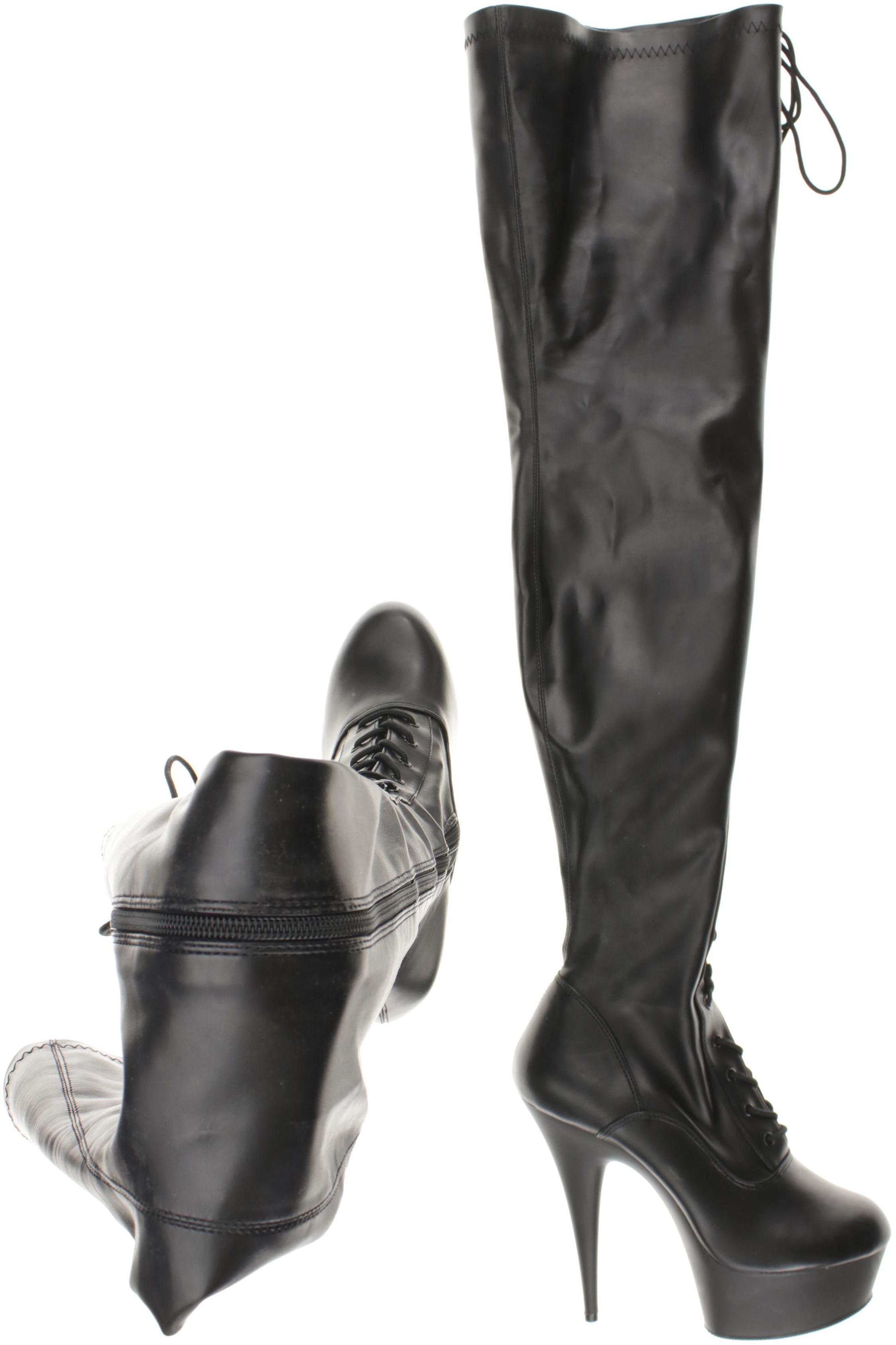 

Pleaser Damen Stiefel, schwarz, Gr. 10