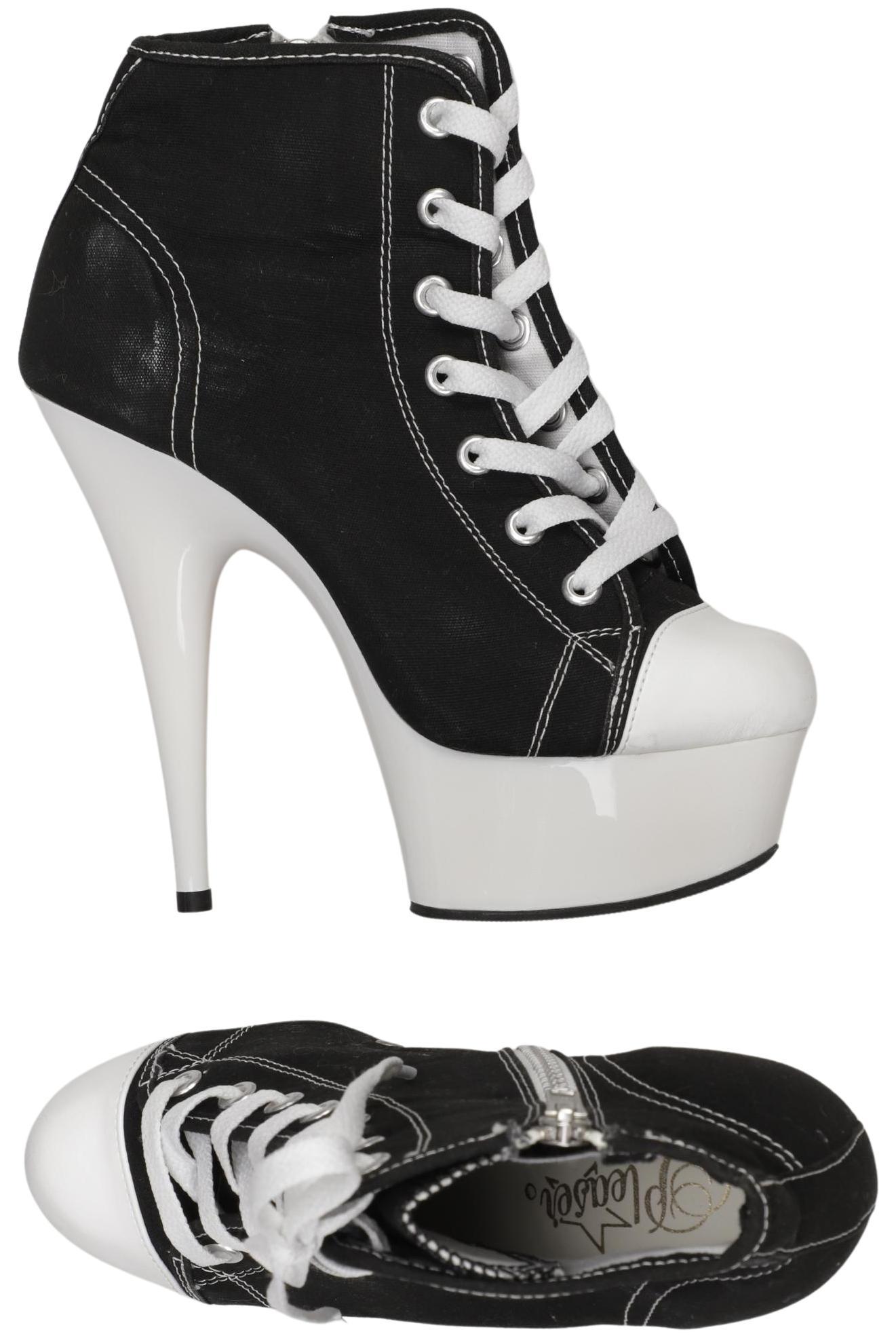 Thumbnail - Pleaser Damen Stiefelette, schwarz, Gr. 8