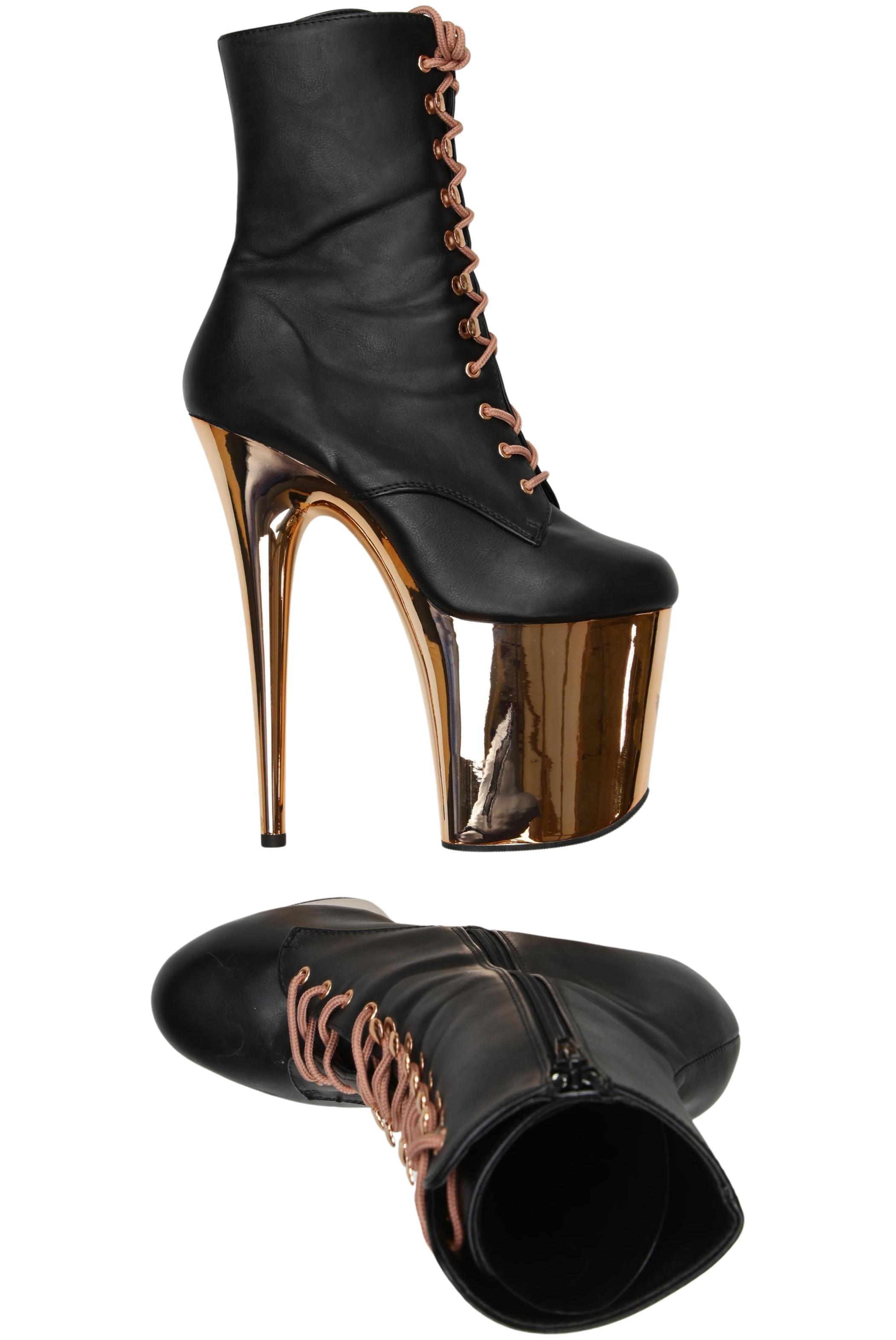 

Pleaser Damen Stiefelette, schwarz, Gr. 6
