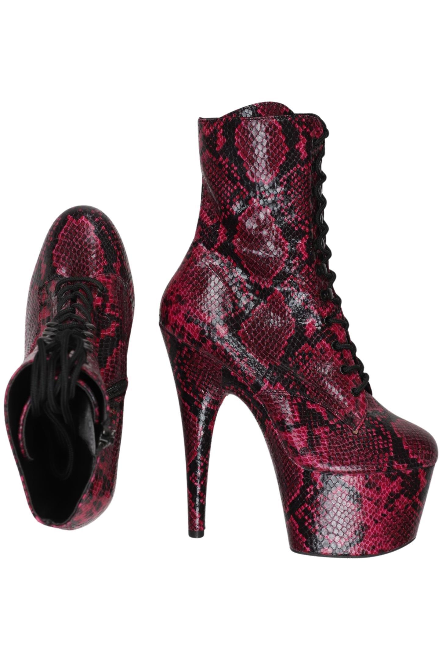 

Pleaser Damen Stiefelette, pink, Gr. 9