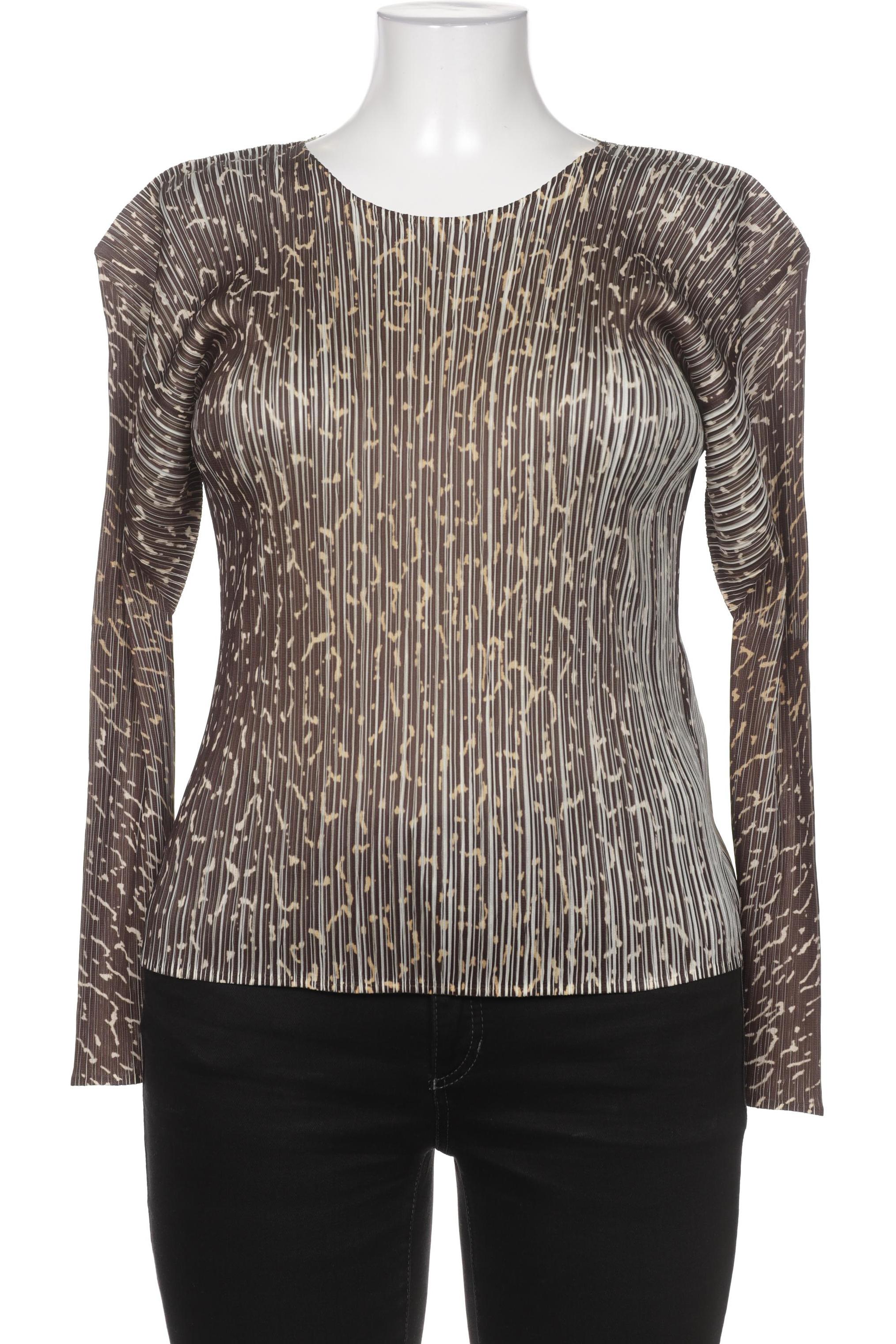 

Pleats Please Issey Miyake Damen Langarmshirt, braun, Gr. 44