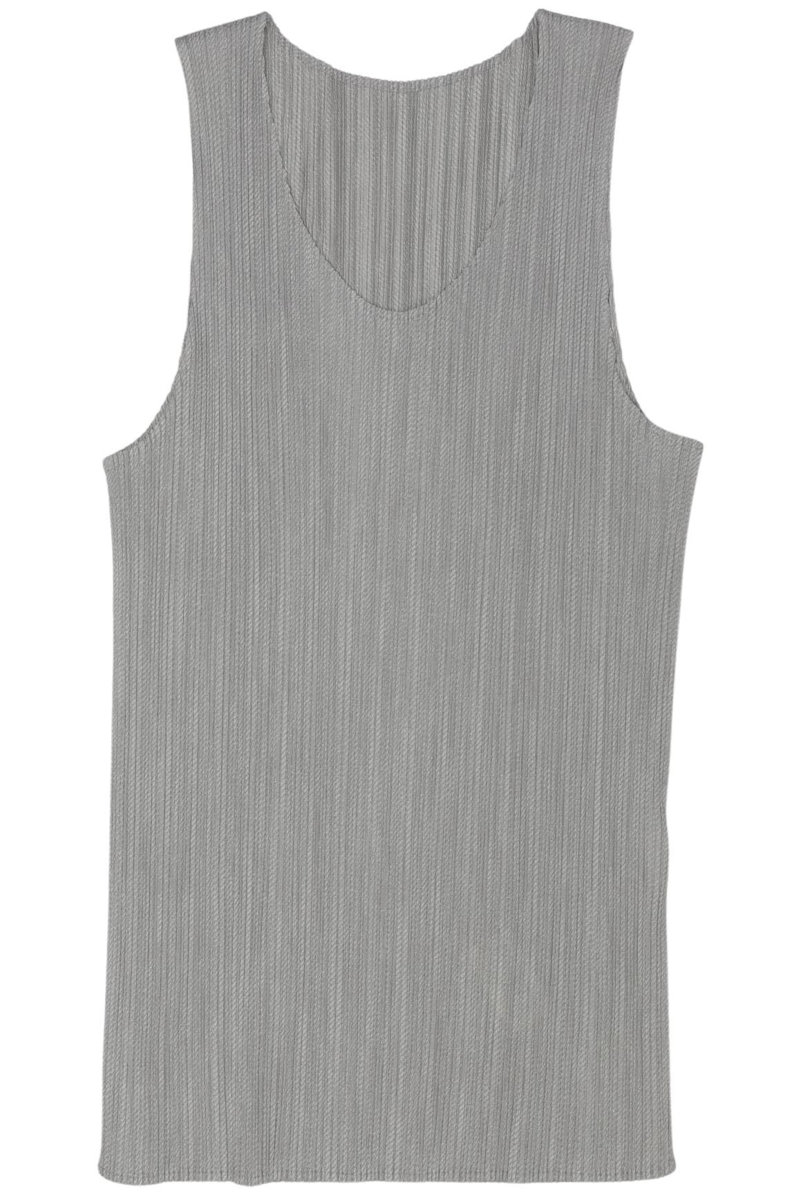 

Pleats Please Issey Miyake Damen Top, grau, Gr. 38