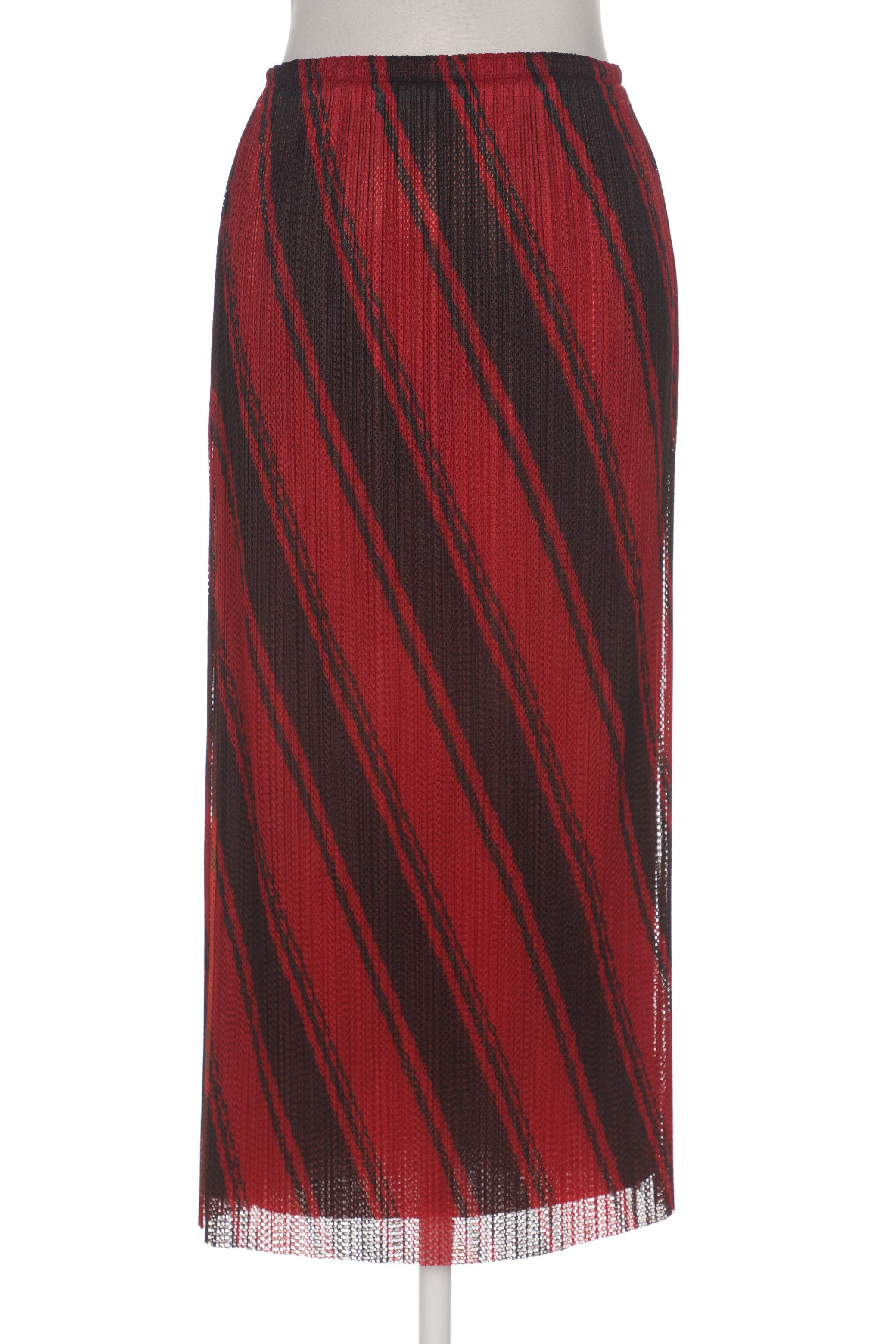 

Pleats Please Issey Miyake Damen Rock, rot, Gr. 24