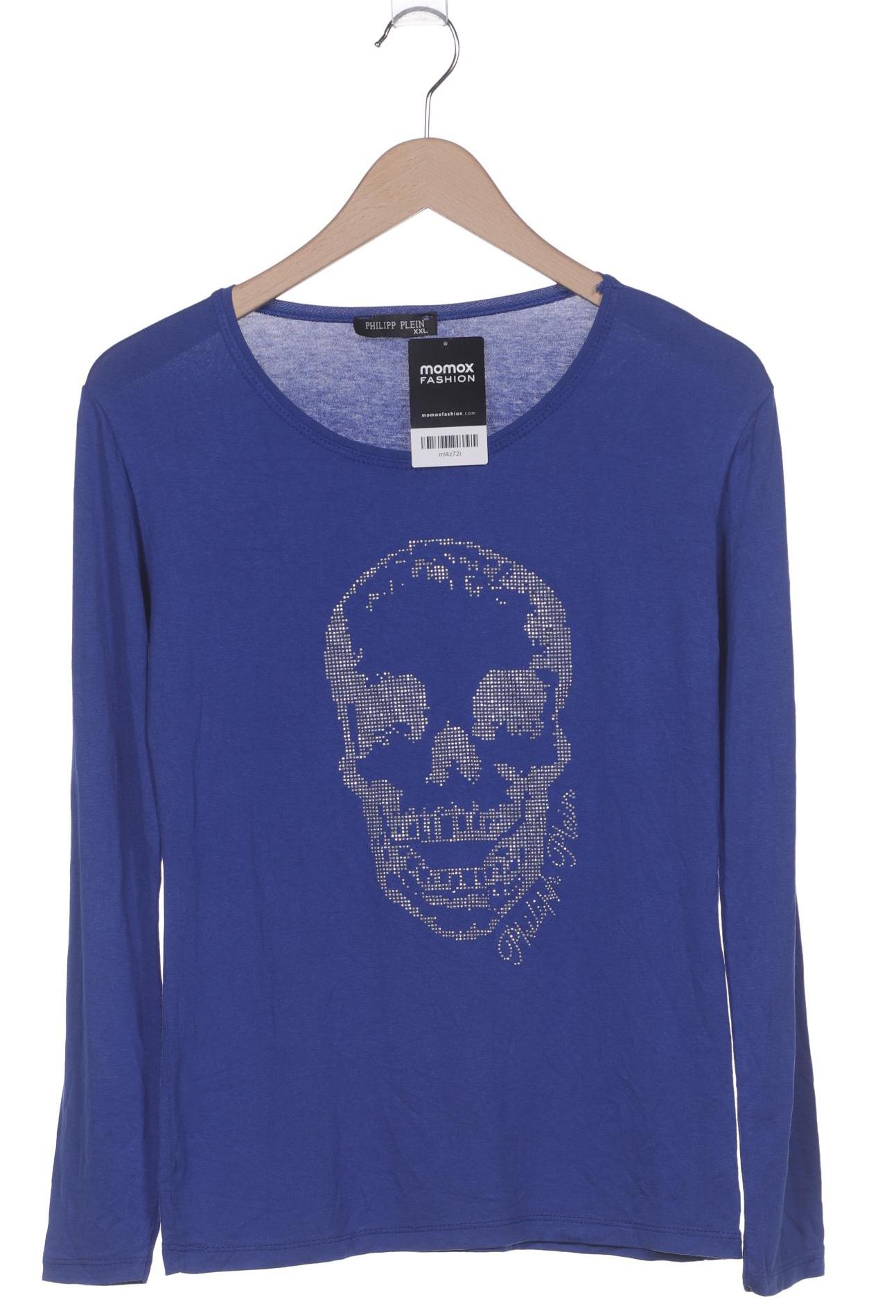 

Plein SUD Damen Langarmshirt, blau, Gr. 46