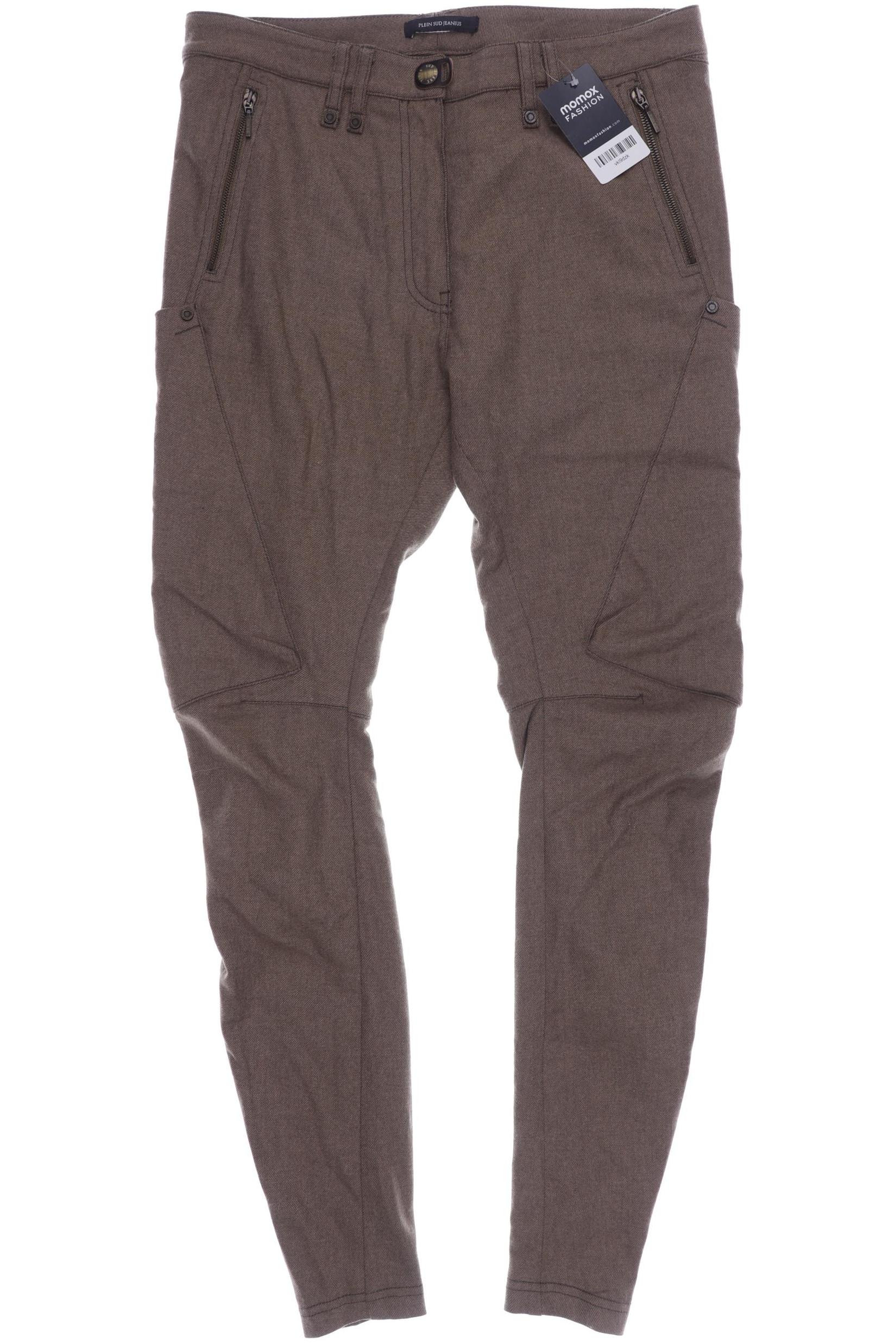 

PLEIN SUD Damen Stoffhose, braun