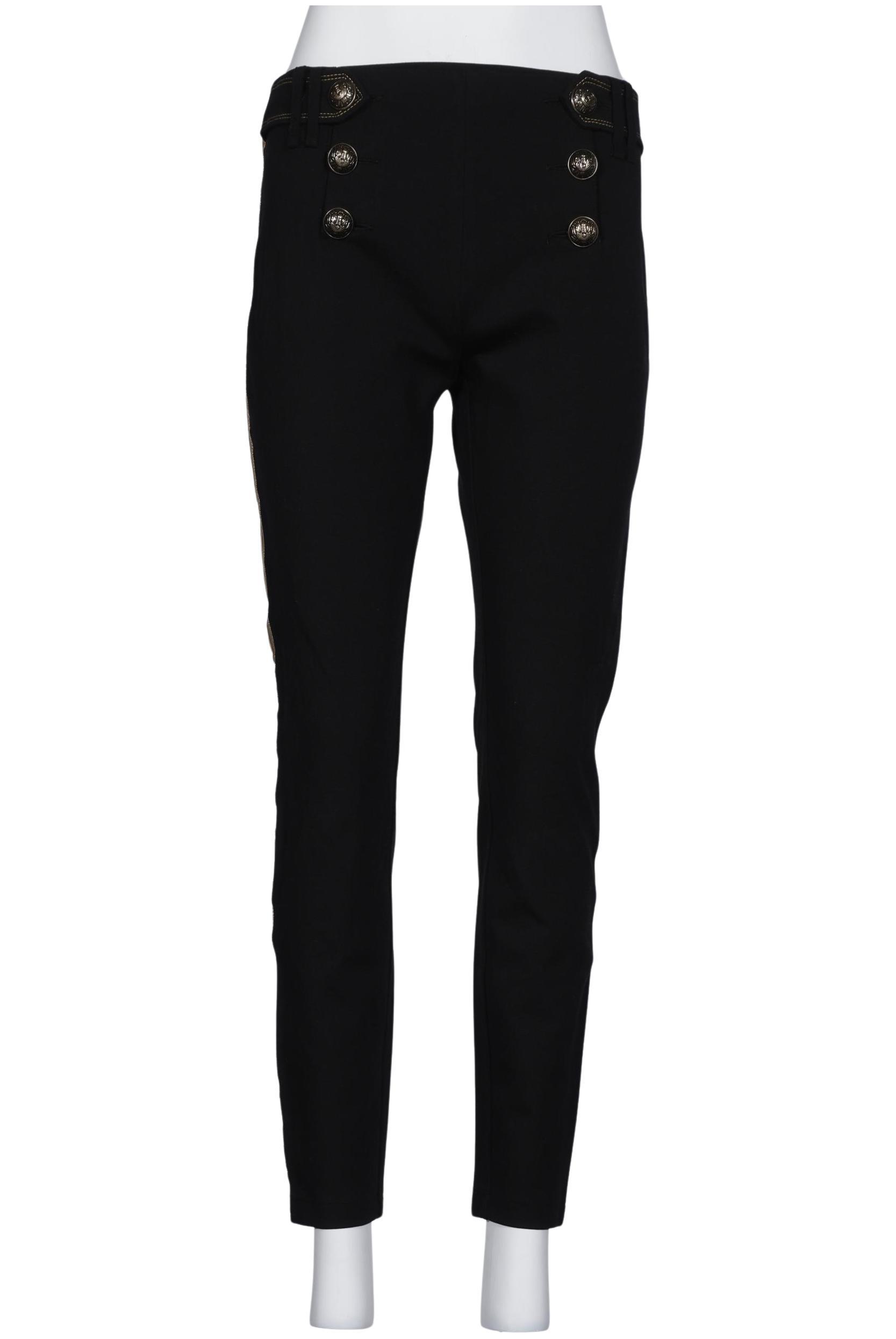 

Plein SUD Jeanius Damen Stoffhose, schwarz, Gr. 38