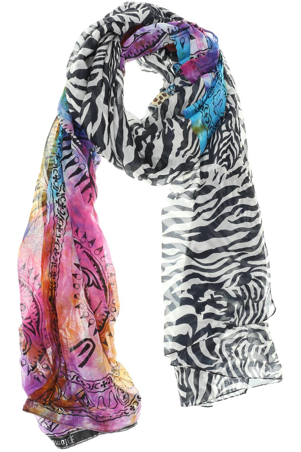 

Plomo o Plata Damen Schal, mehrfarbig, Gr.